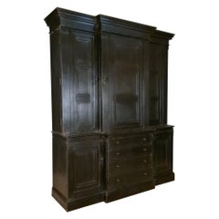 Antique French Breakfront Housekeepers Cupboard