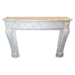 French, Breche Marble Mantel