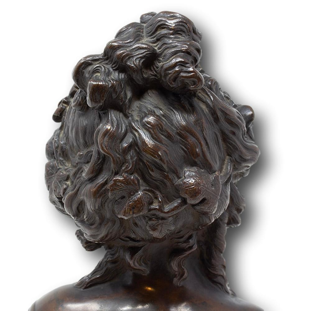 Französische Bronze Ariadne nach Clodion im Angebot 5