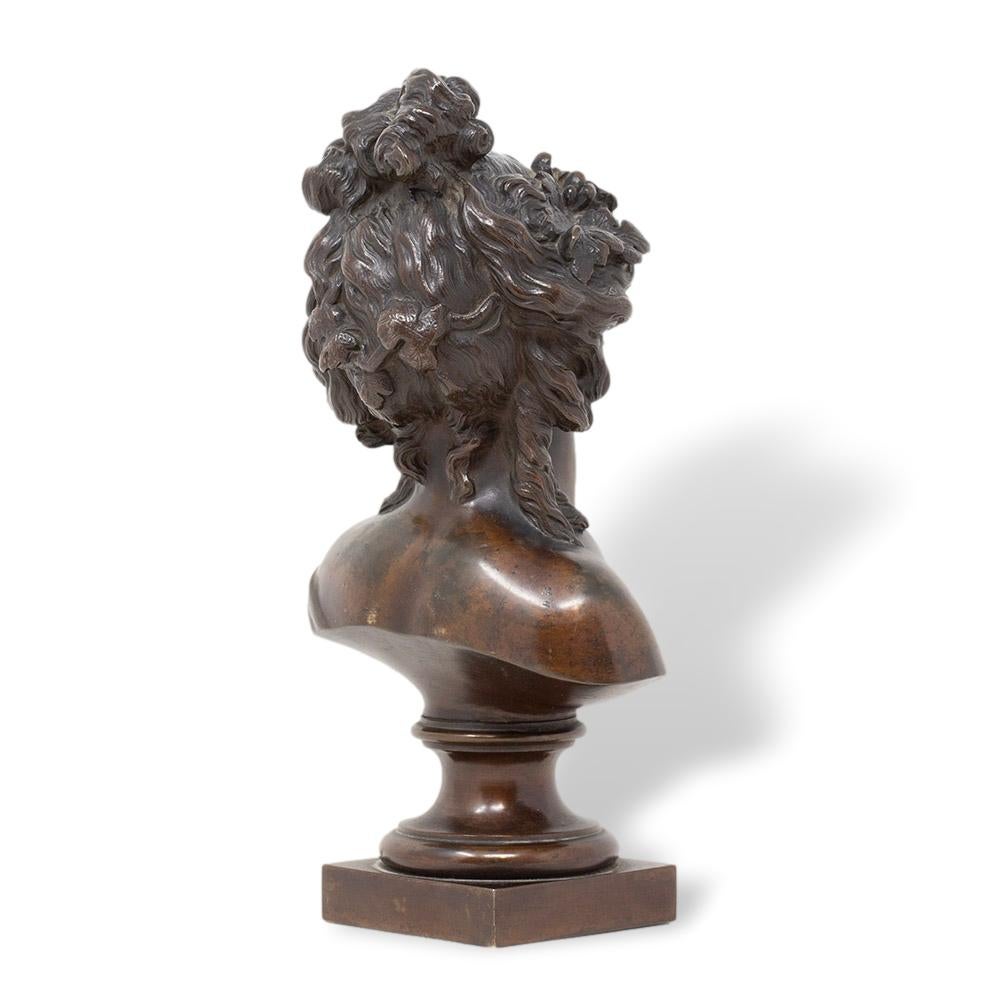 Französische Bronze Ariadne nach Clodion im Angebot 1