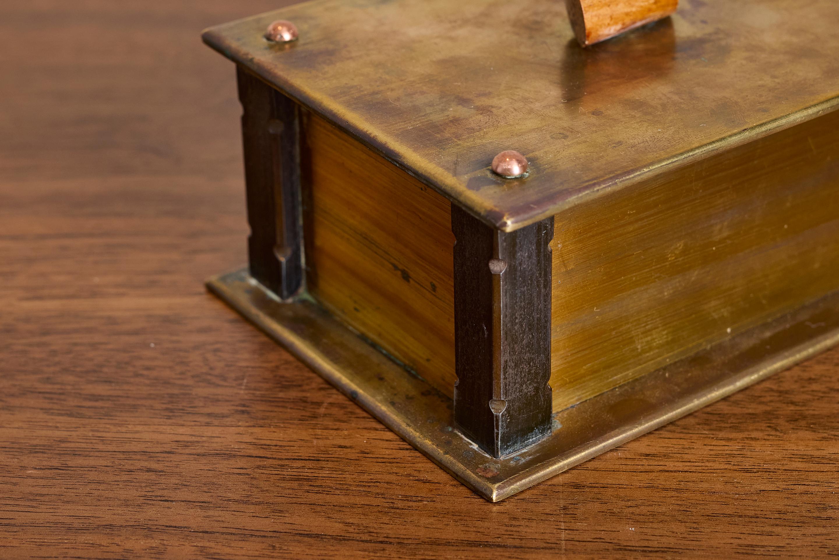 French Bronze Box in vendita 1