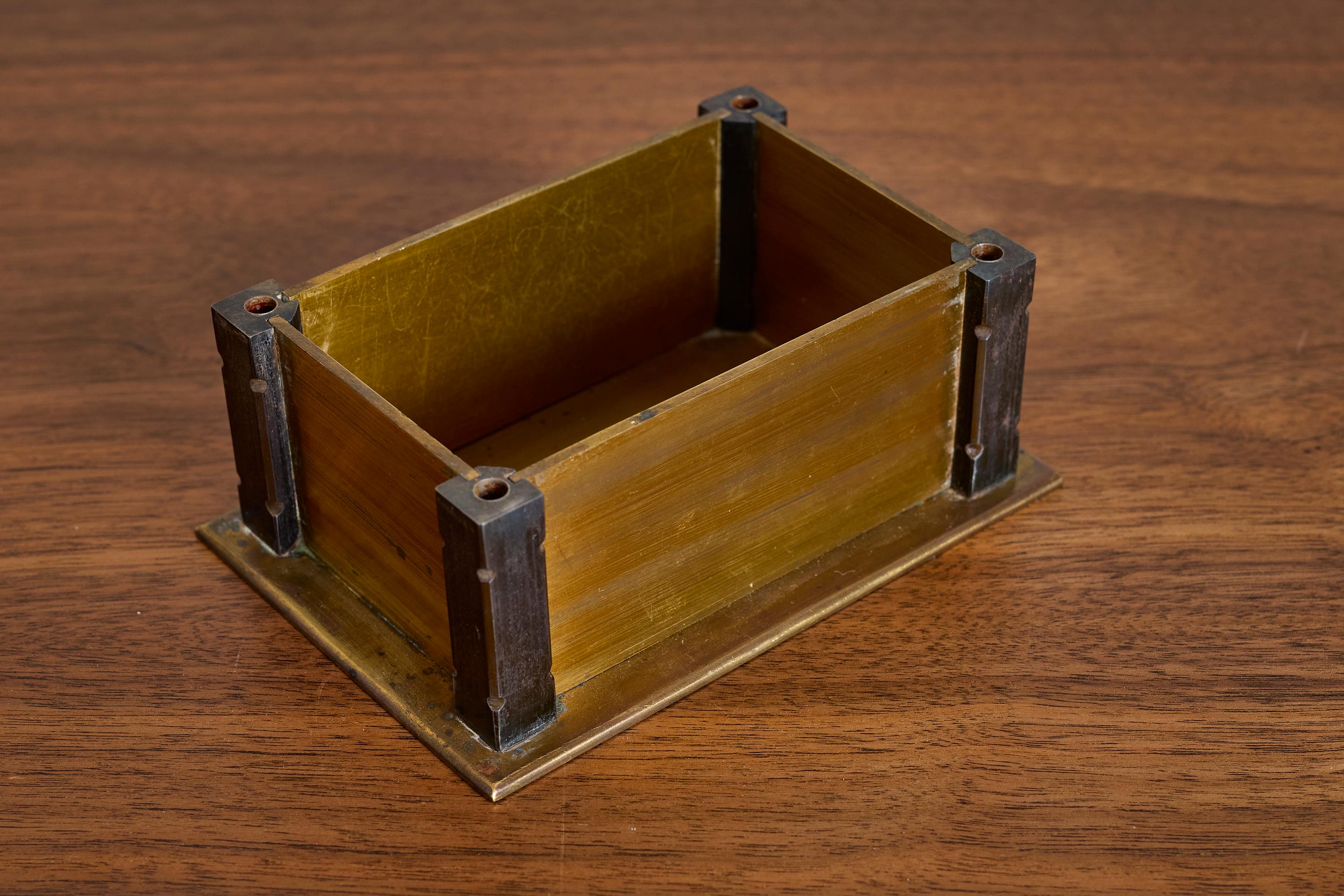 French Bronze Box in vendita 3