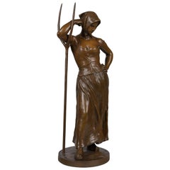 French Bronze by Alfred Boucher