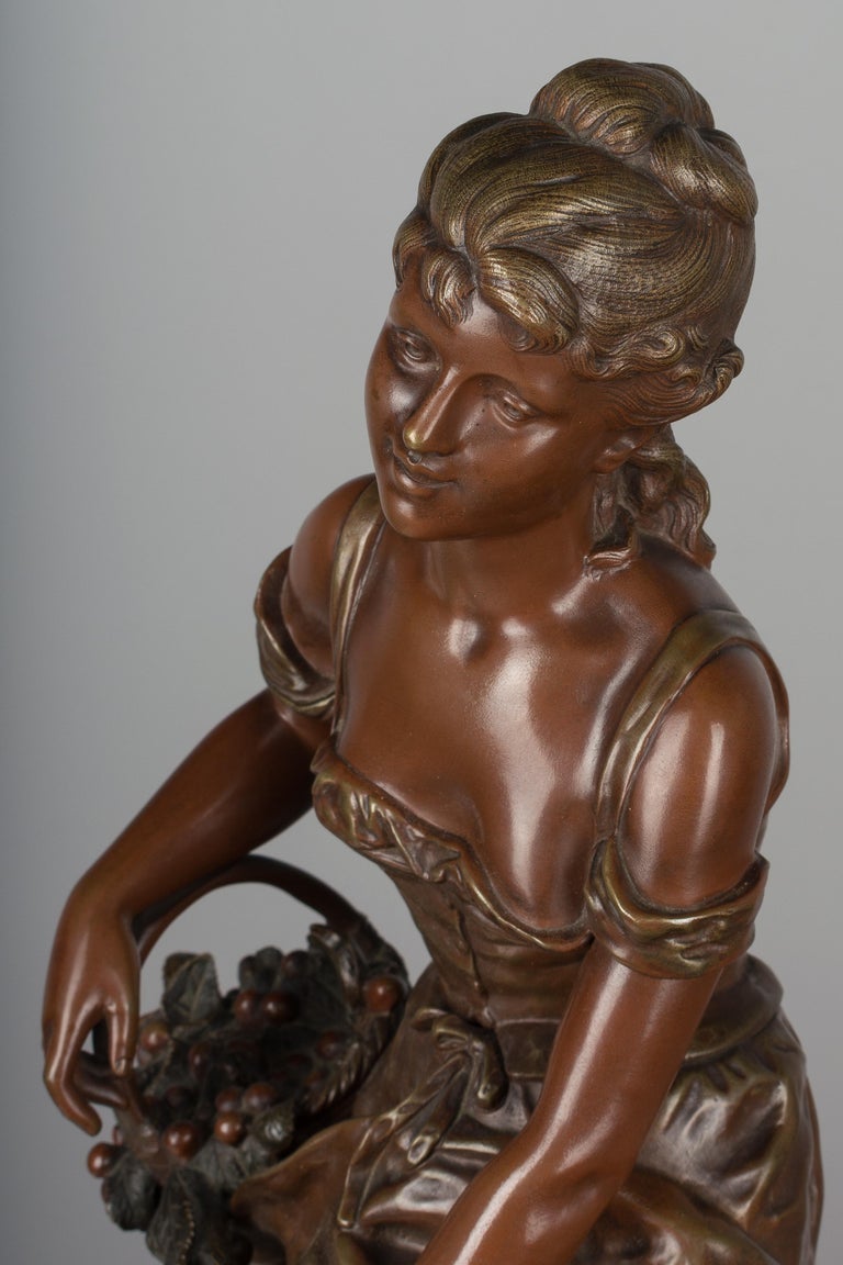 French Bronze by Hippolyte Francois Moreau at 1stDibs
