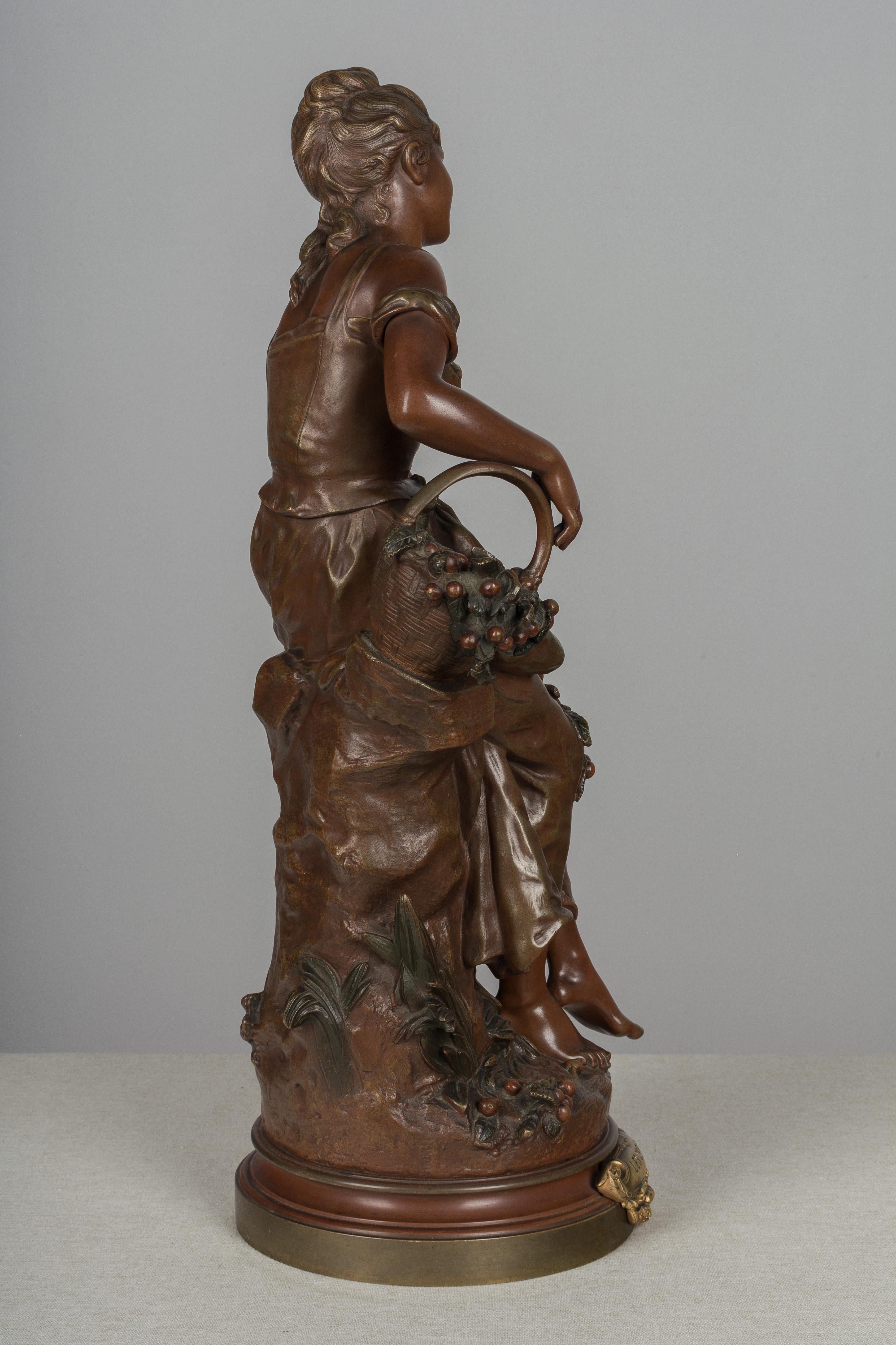 Français Bronze français Hippolyte Francois Moreau