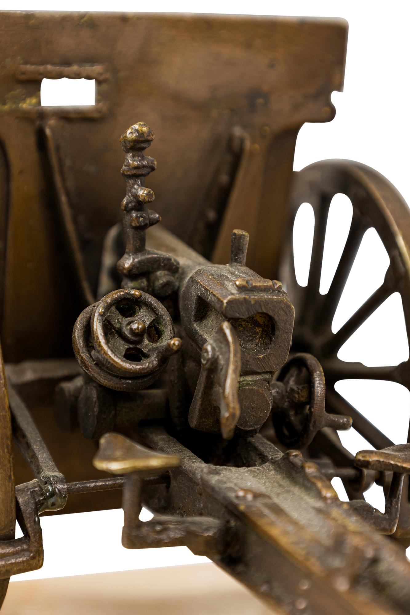Modèle de canon en bronze français en vente 2