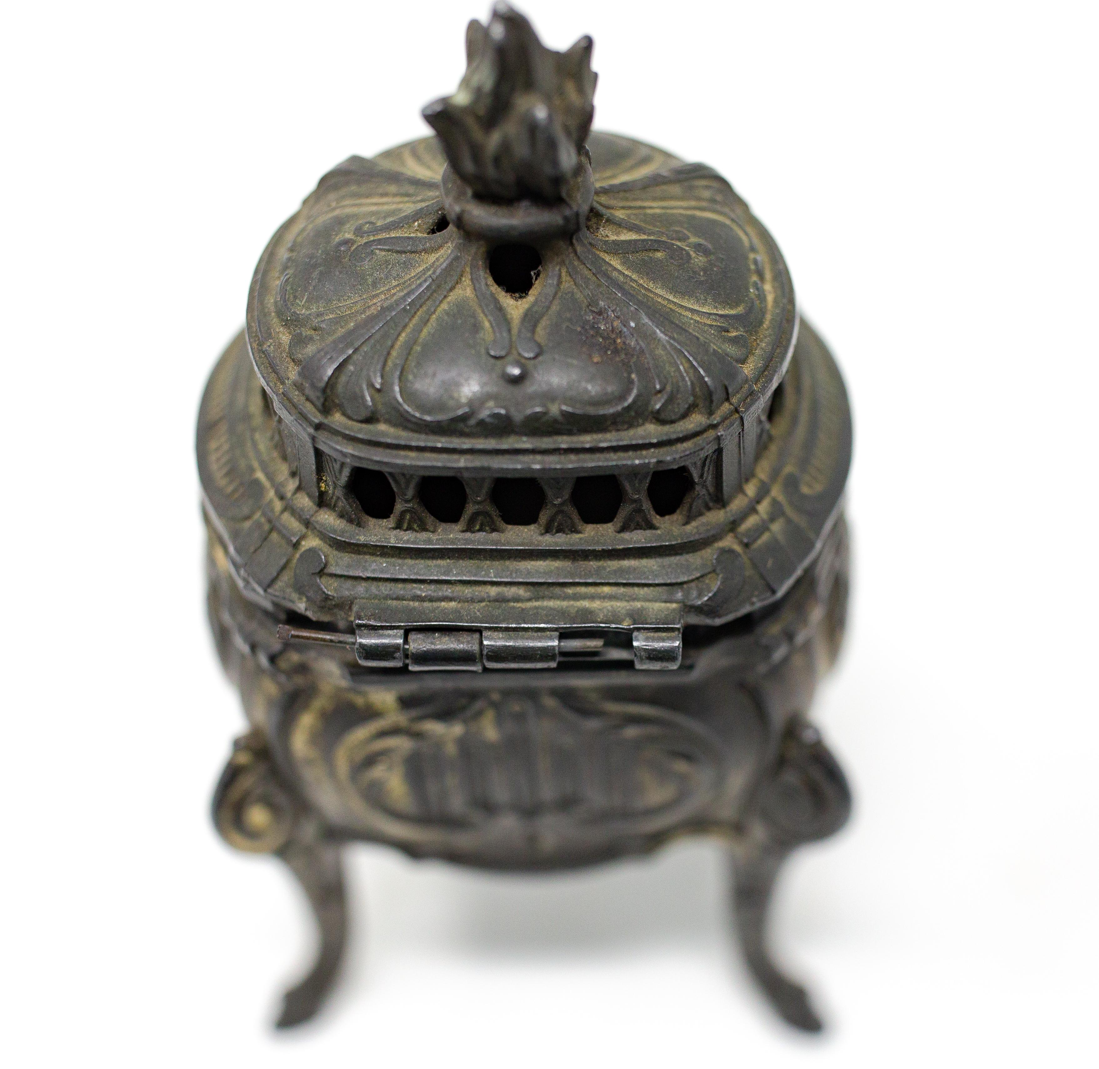 Rococo French Bronze Censer For Sale