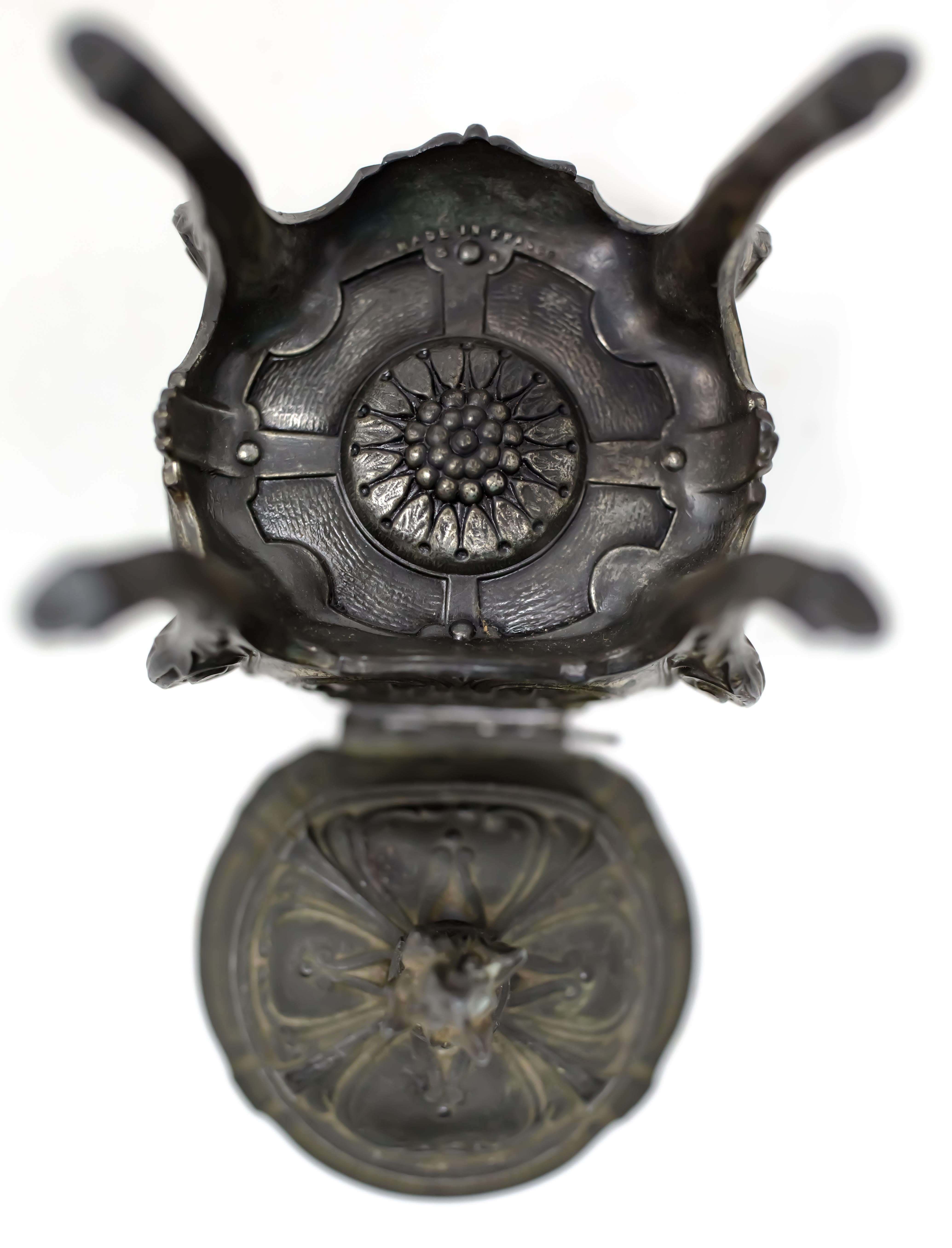 Metalwork French Bronze Censer For Sale