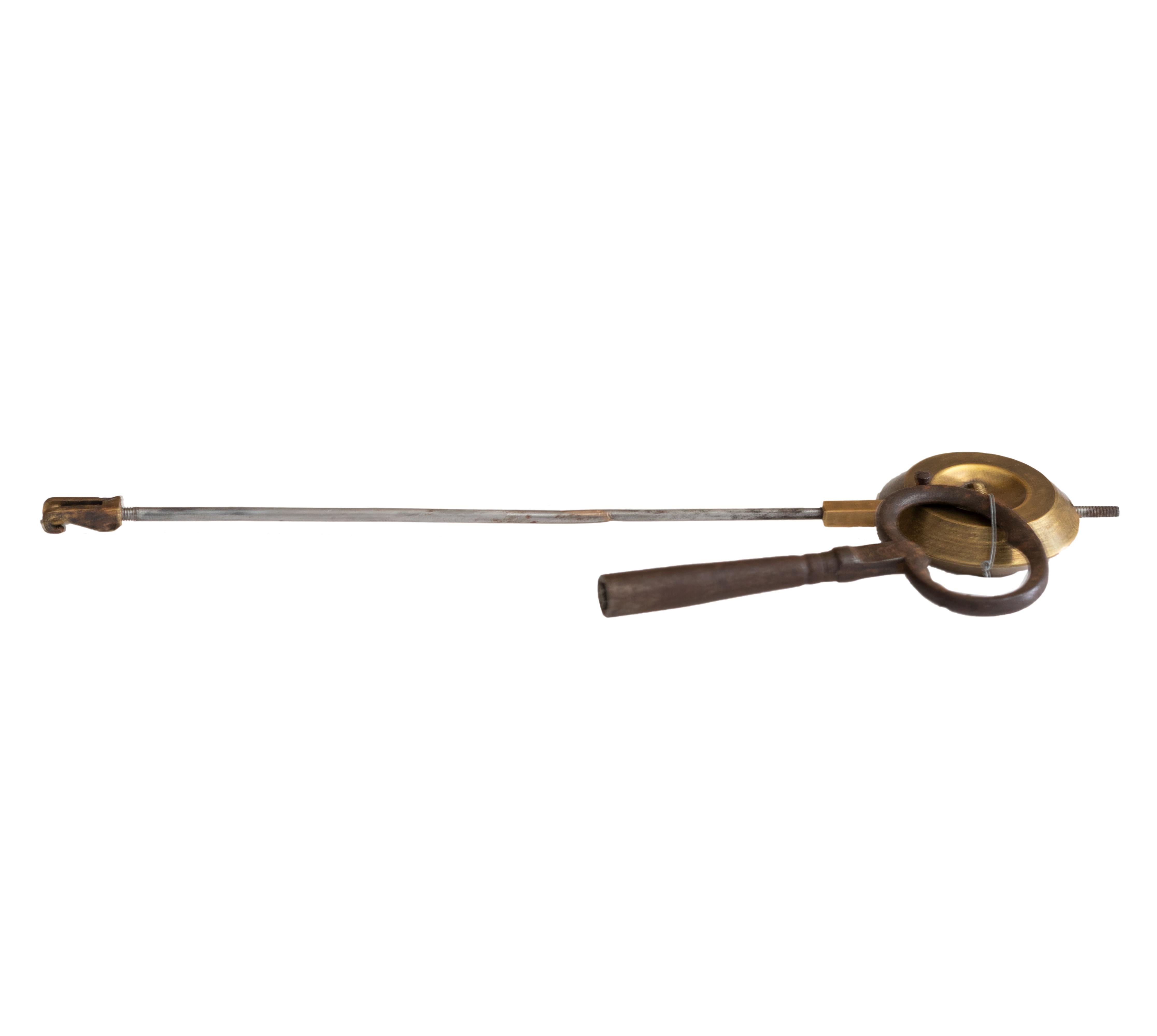 French Bronze Dore Mantle Clock by Leveque Guéret, 19th Century For Sale 13