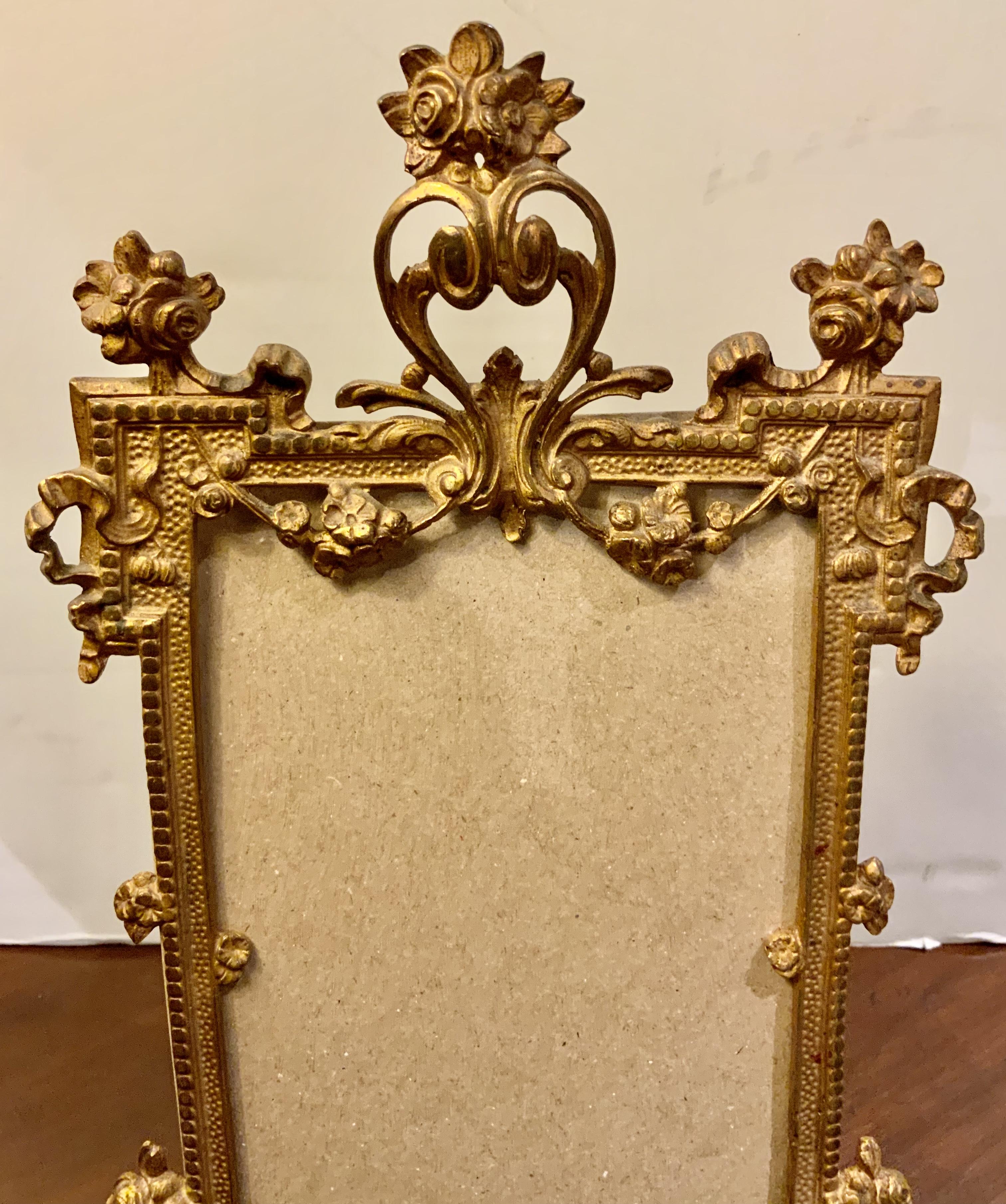 French Bronze Dore Picture Frame 2