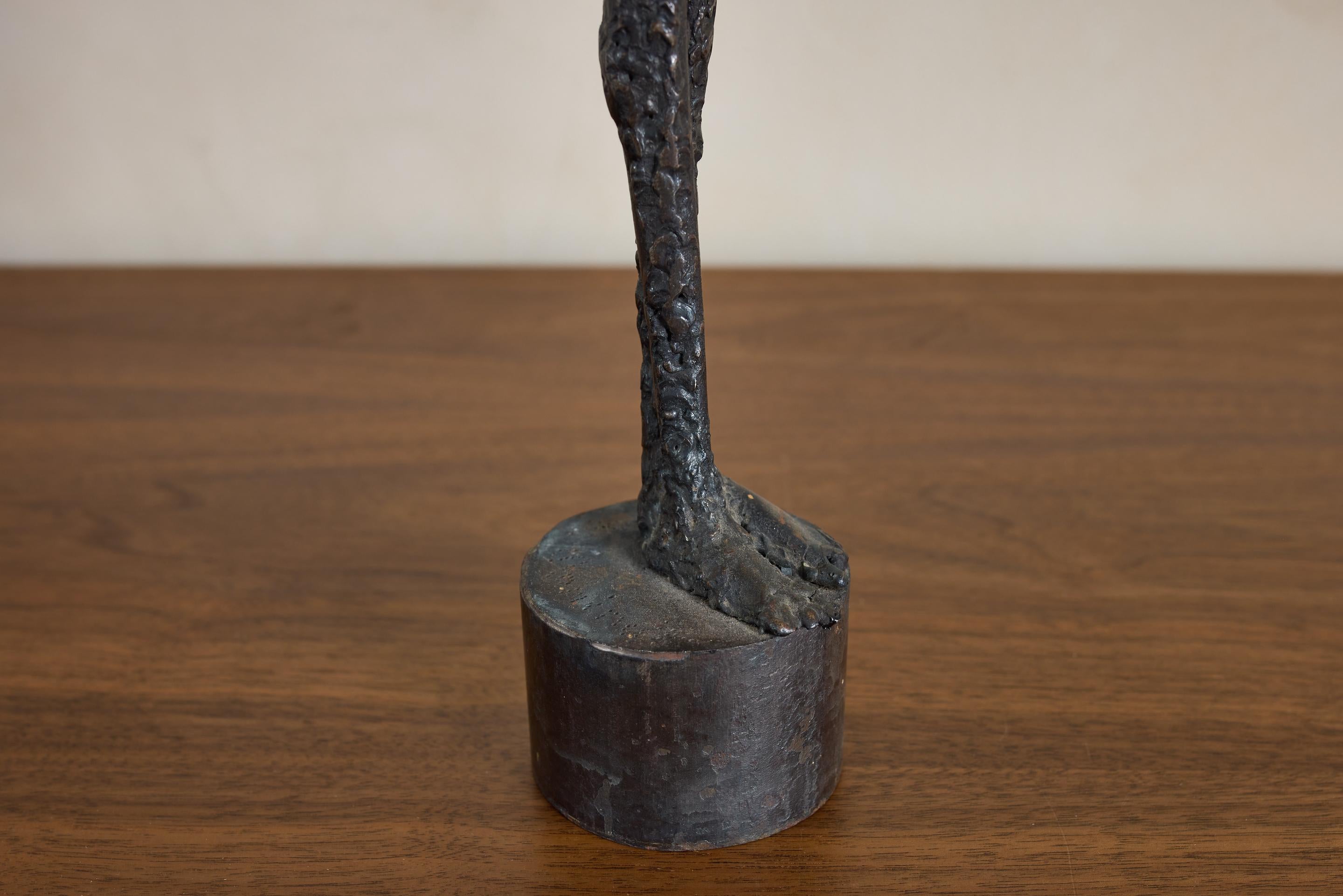 Sculpture féminine en bronze français en vente 9