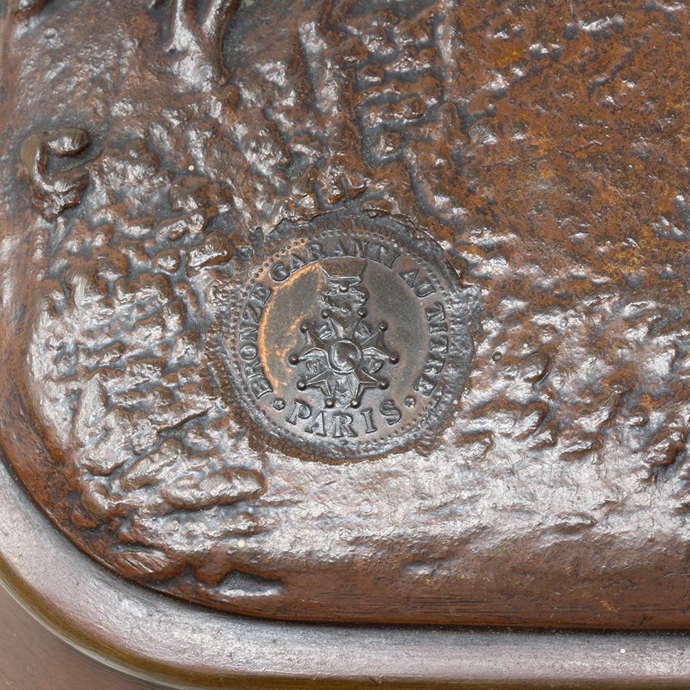 Figura francese in bronzo di Jean Didier Debut in vendita 9