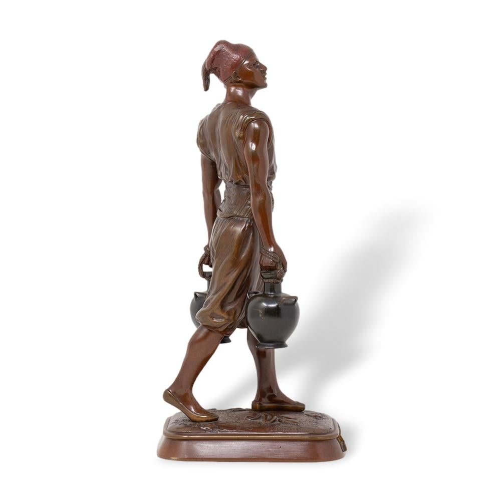 Bronzo Figura francese in bronzo di Jean Didier Debut in vendita