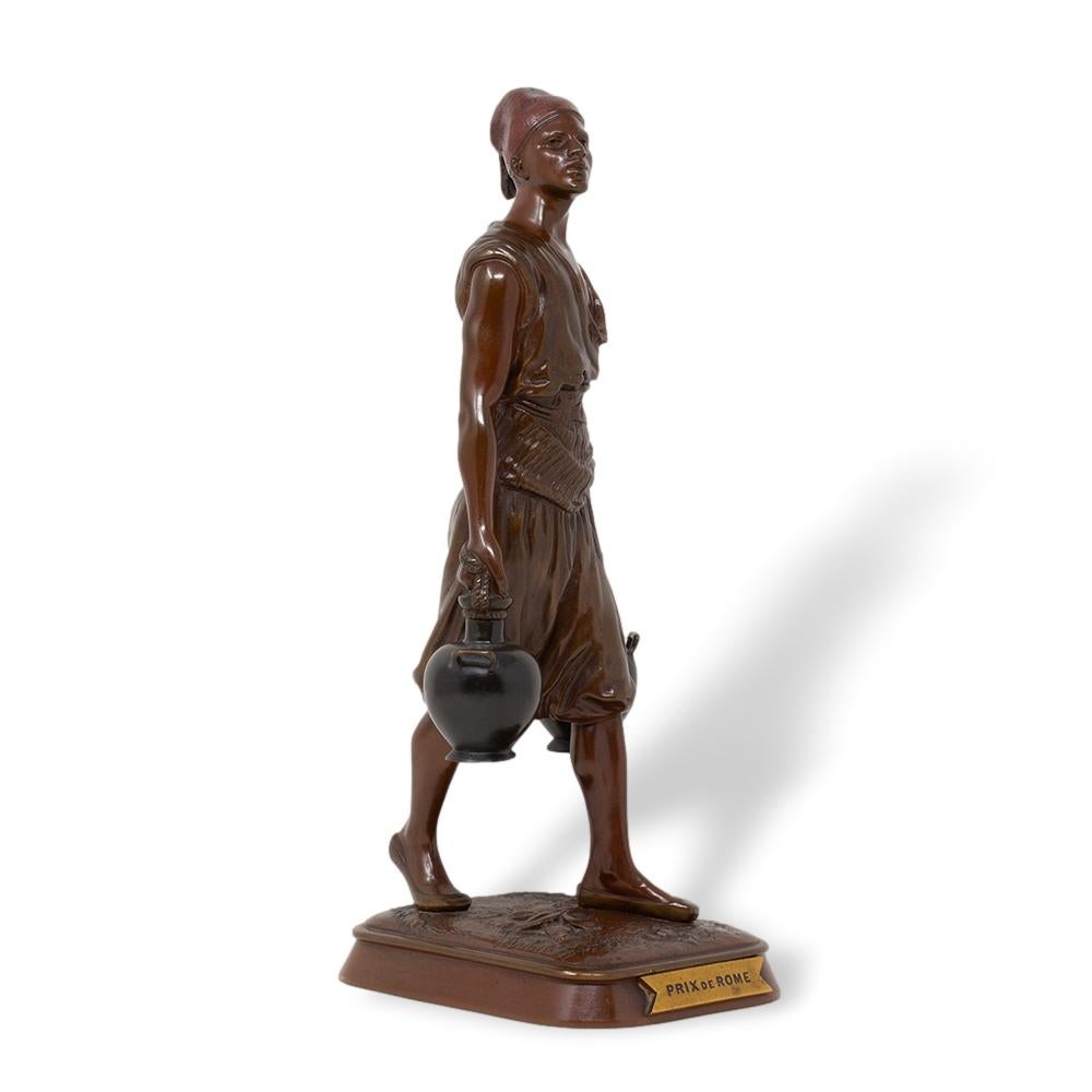 Figura francese in bronzo di Jean Didier Debut in vendita 1