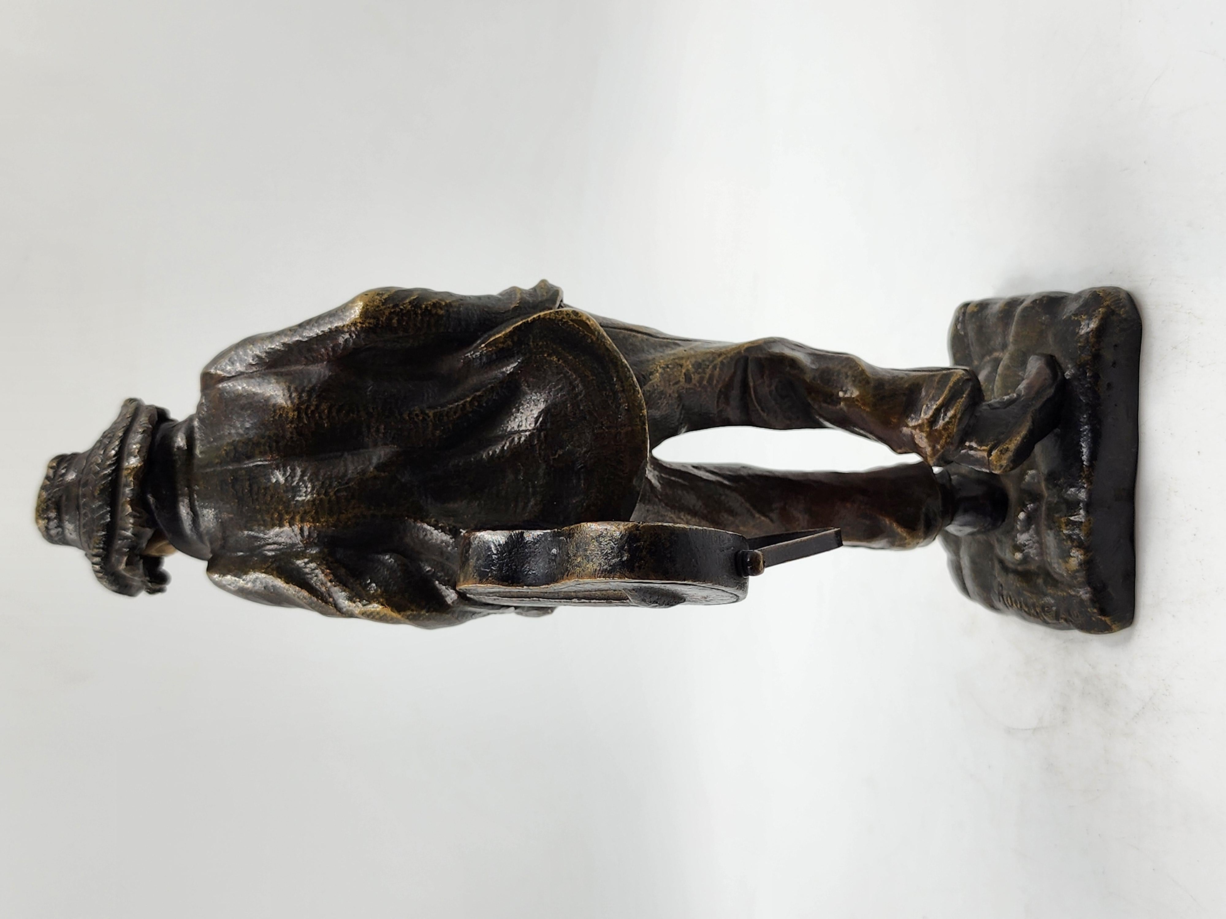 Figura in bronzo francese 