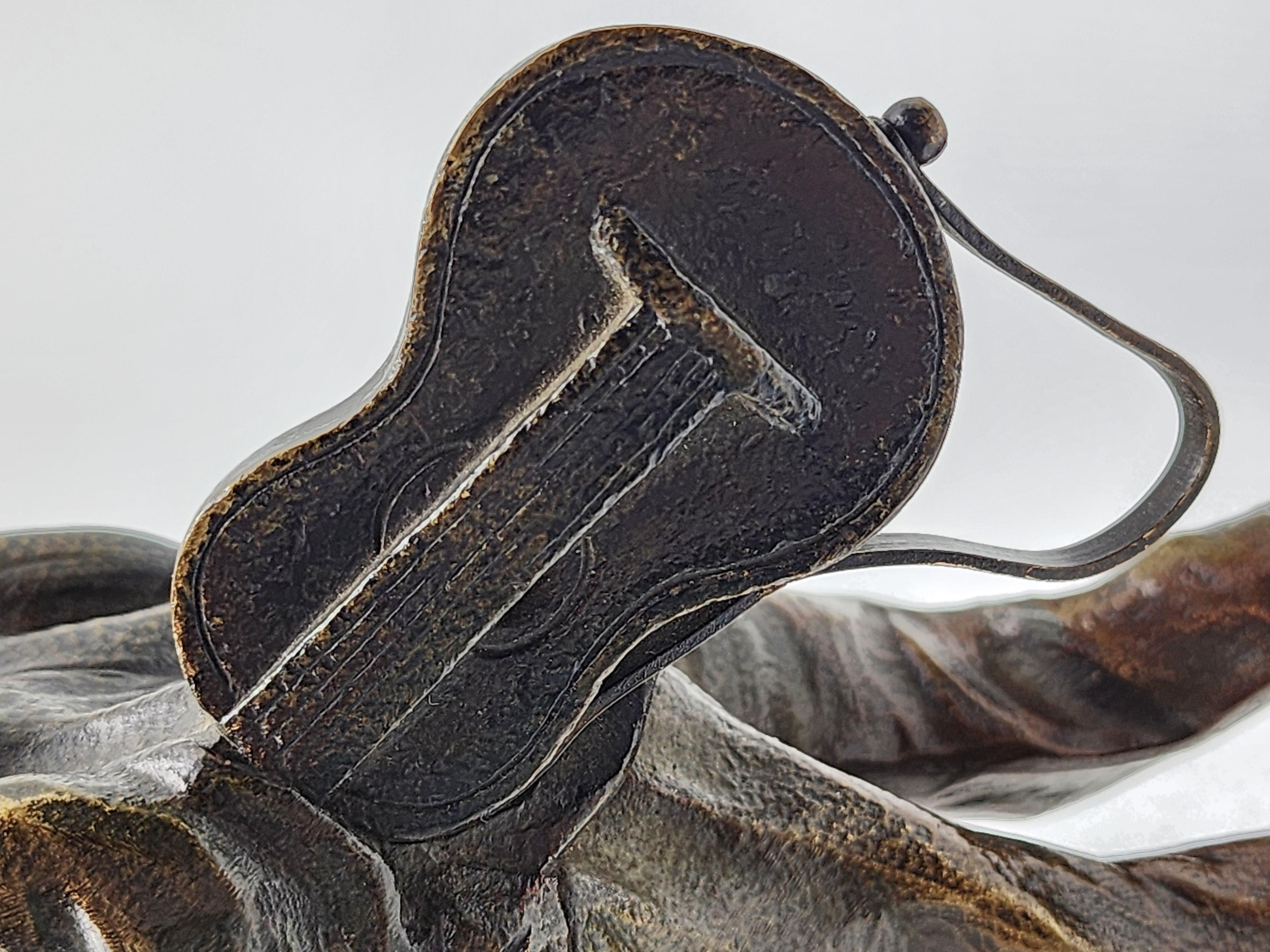 Figura in bronzo francese 