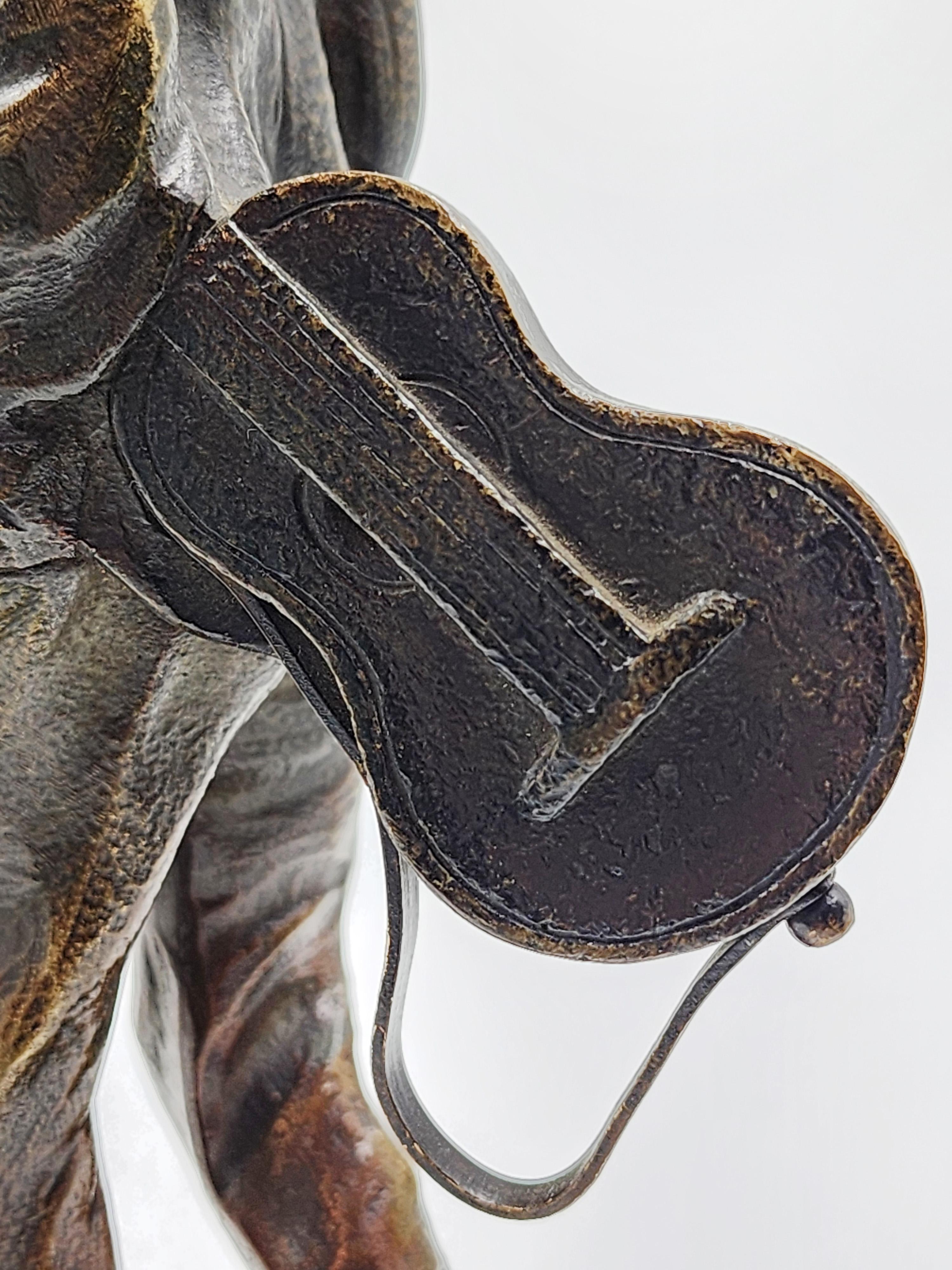 Figura in bronzo francese 