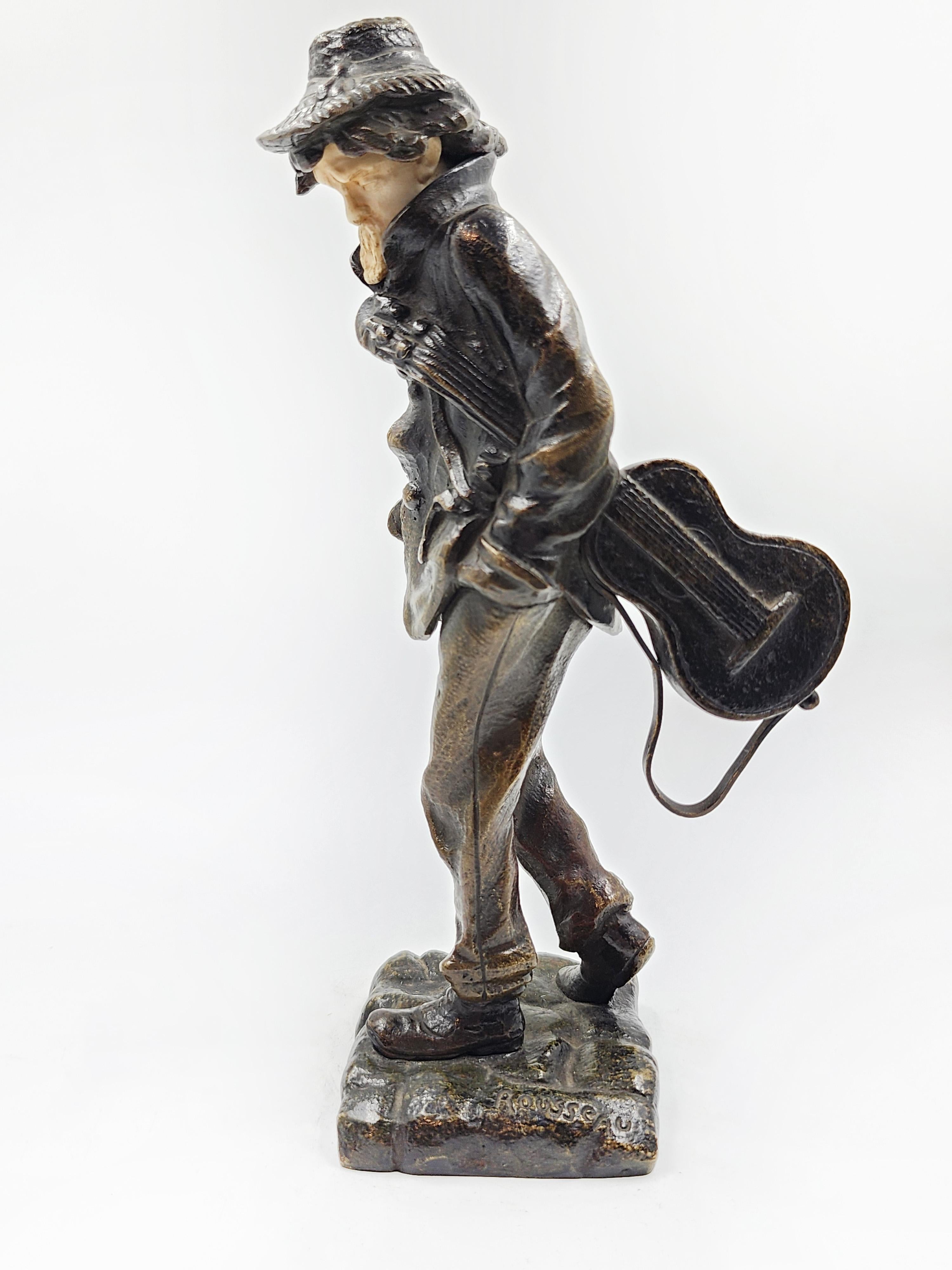 Figura in bronzo francese 