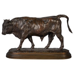 French Bronze Figure of a Bull, by Rosa Bonheur