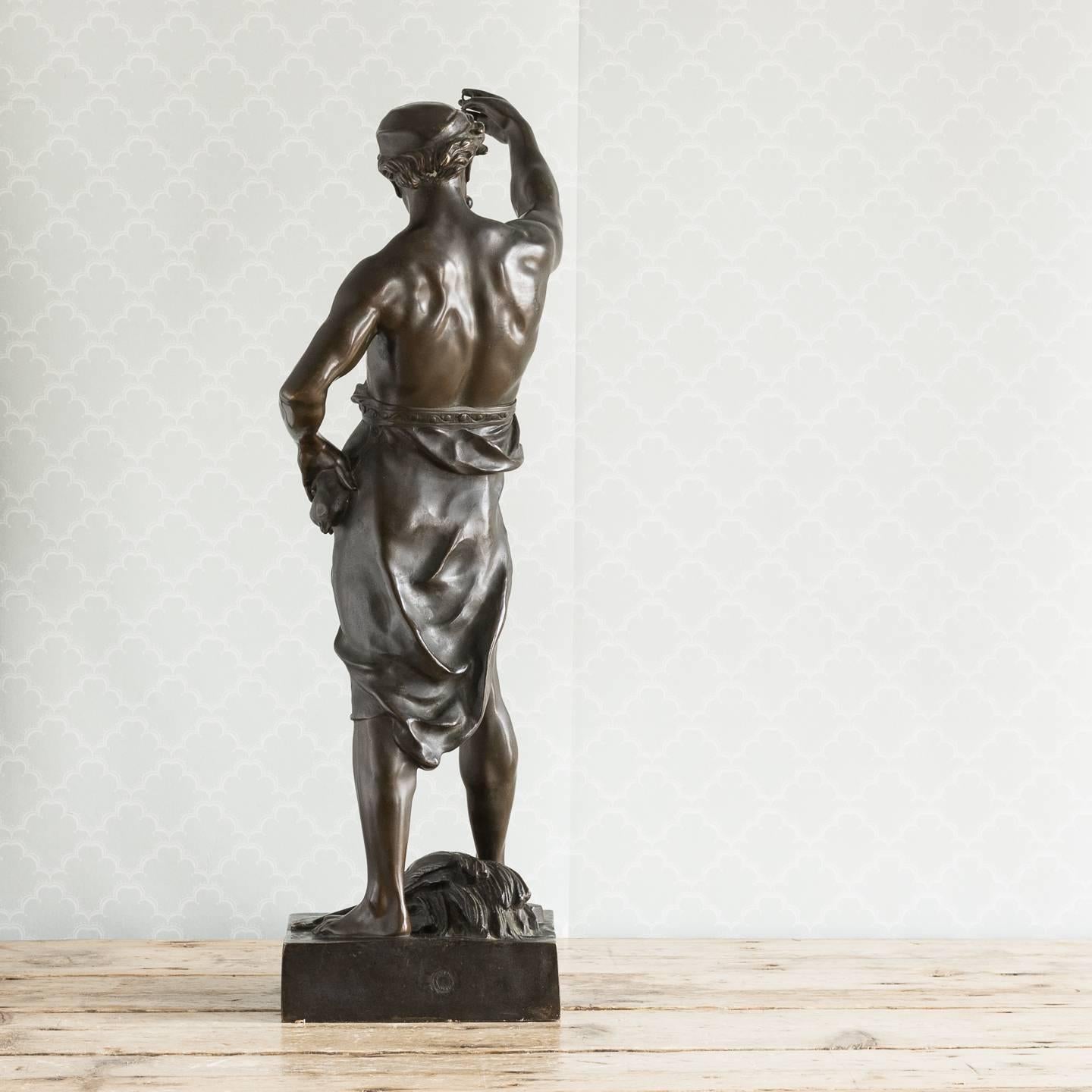 French Bronze Figure of 'Glory and Fortune' 2