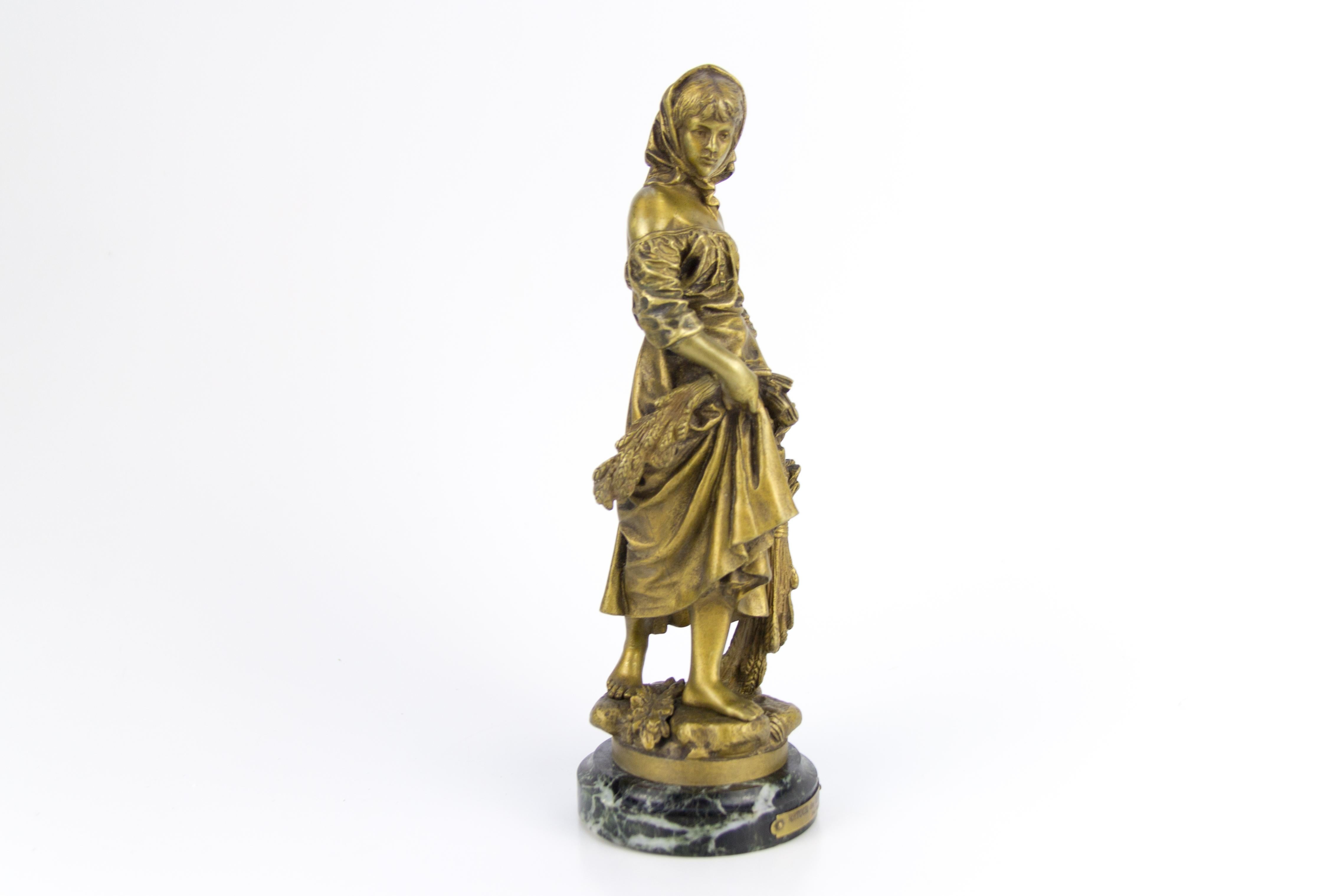 Figure française en bronze 