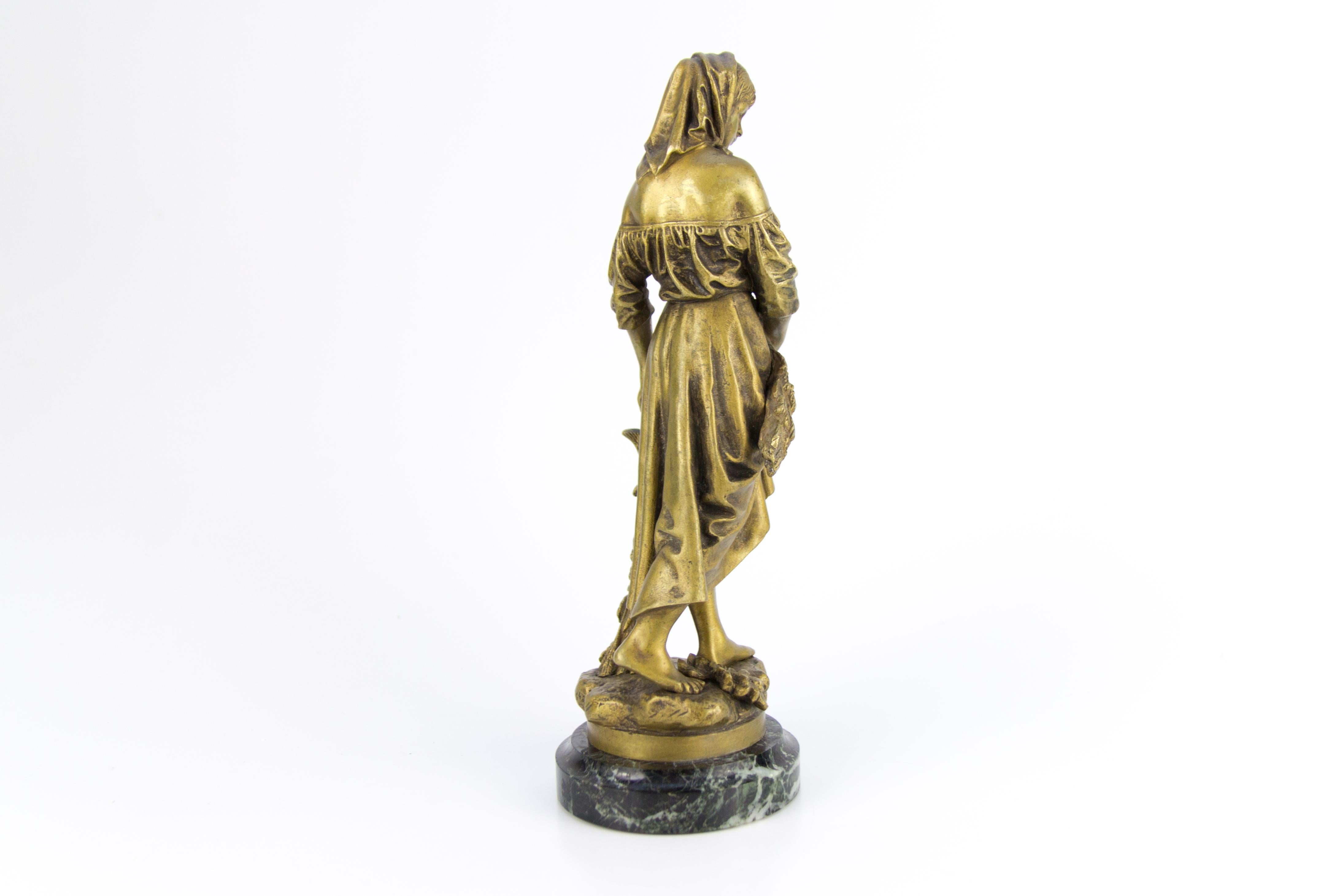 Figure française en bronze 