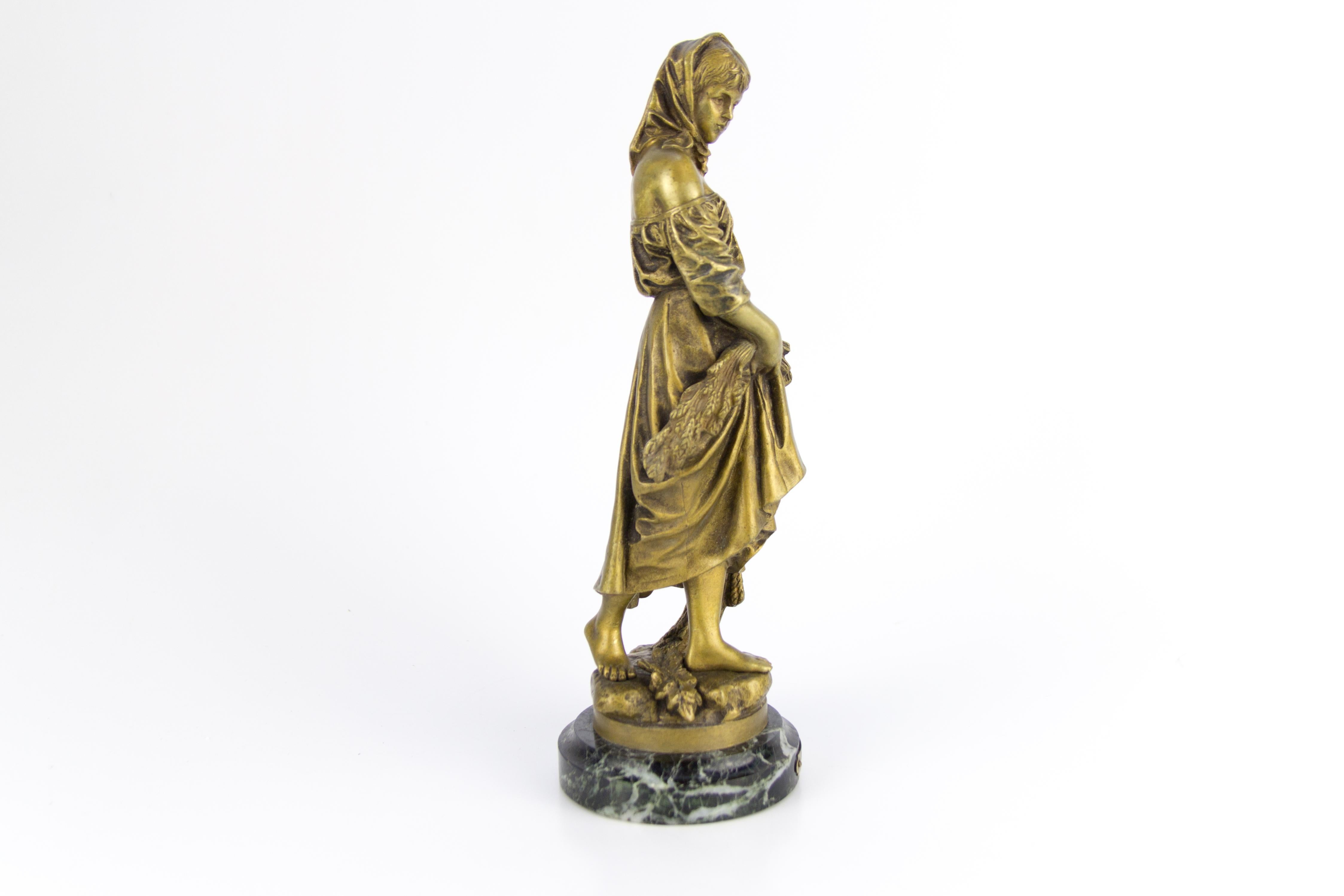 Figure française en bronze 