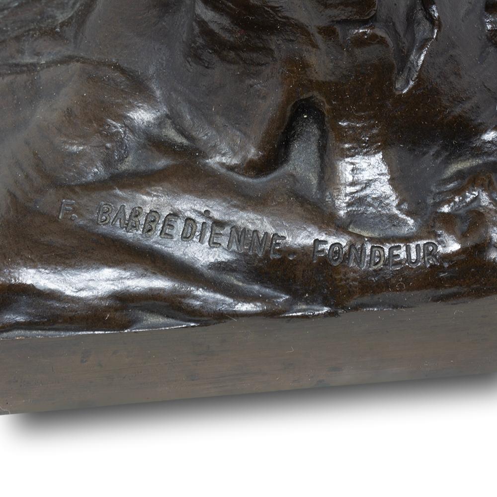 French Bronze Figures Allégorie du Printemps Barbedienne For Sale 7