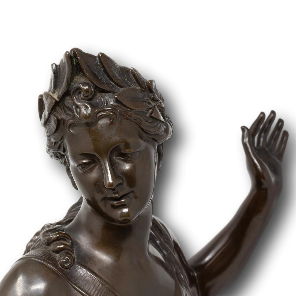 French Bronze Figures Allégorie du Printemps Barbedienne For Sale 10