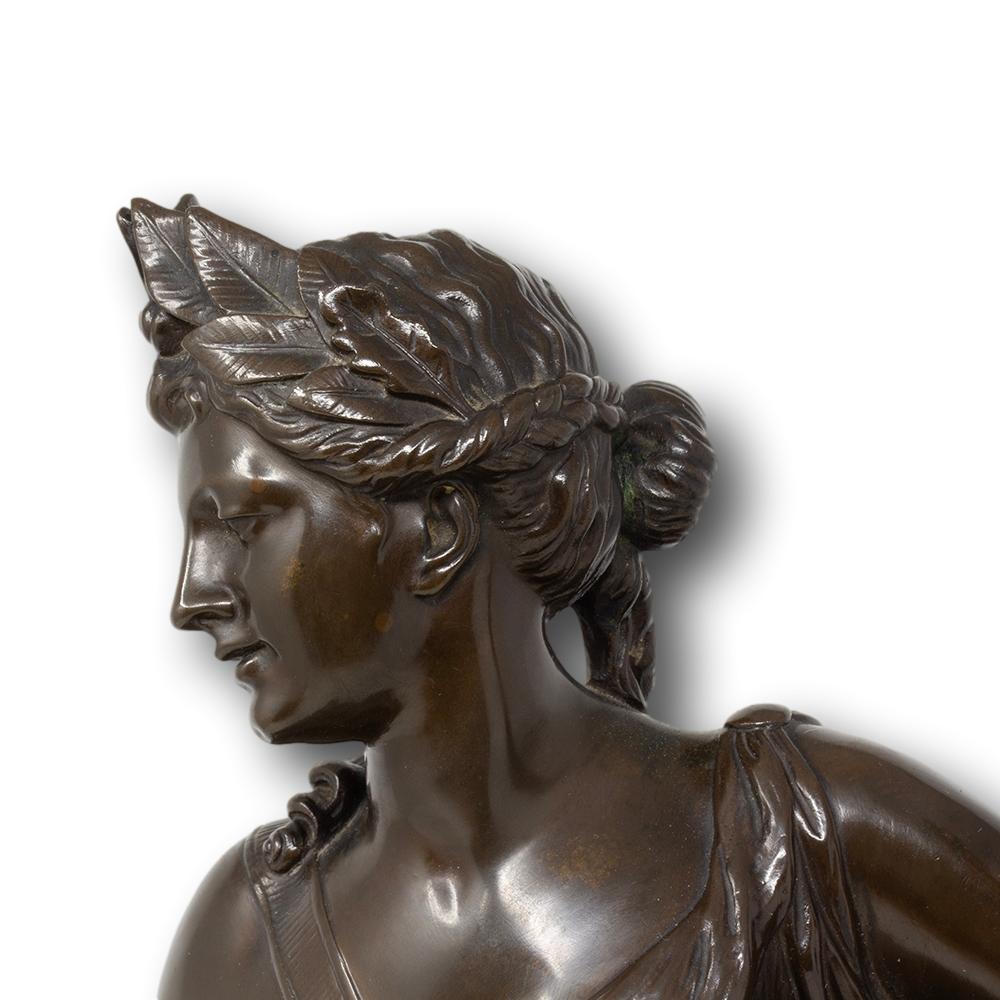 French Bronze Figures Allégorie du Printemps Barbedienne For Sale 11