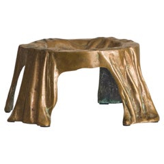 Ciotola francese in bronzo con piedini, anni '70