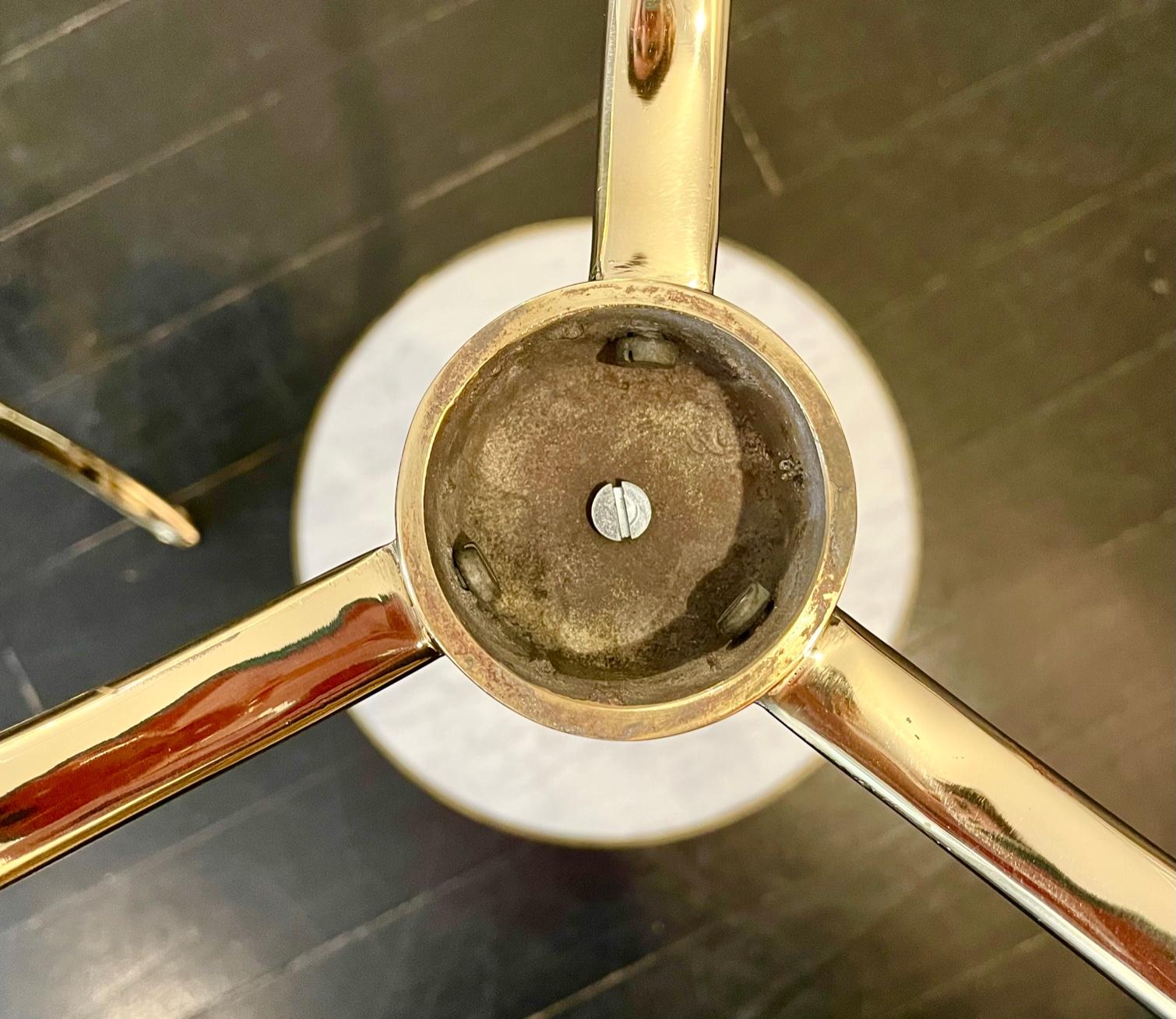 Table d'appoint Guéridon en bronze français à la manière de la Maison Toulouse, télescopique en vente 9