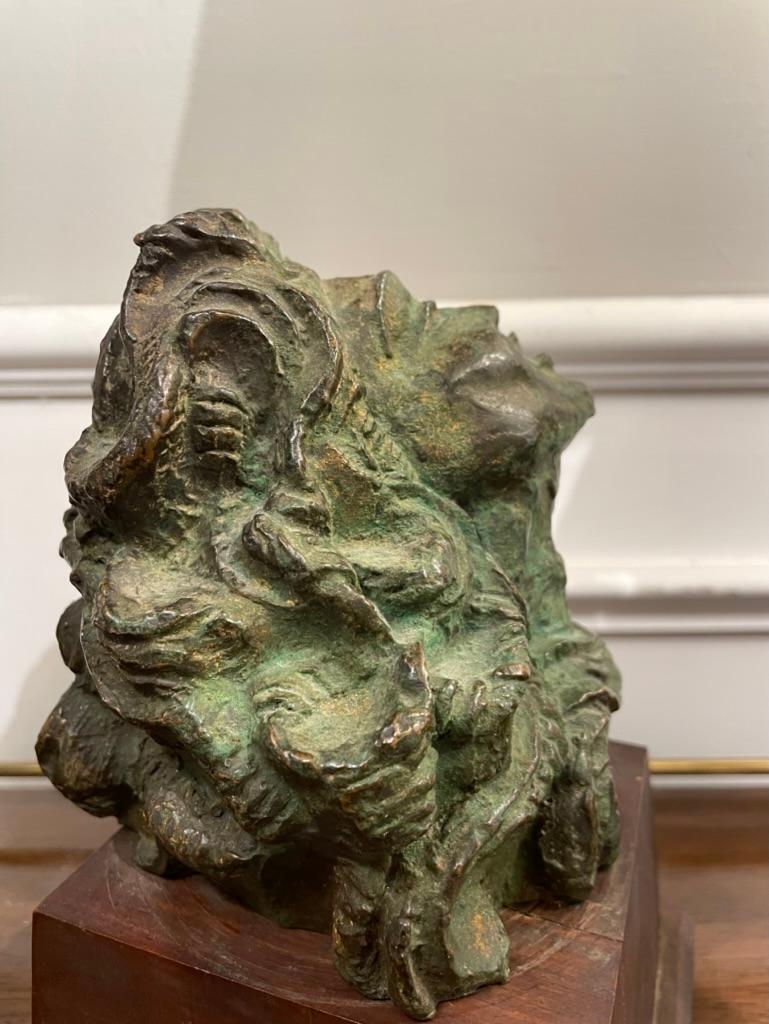 French Bronze 'Head of a Woman' by Emile Antoine Bourdelle, circa 1920 For Sale 5