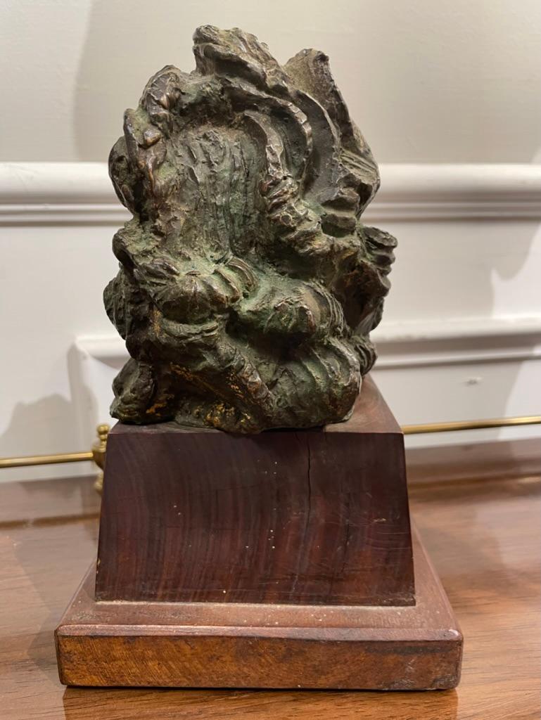 Art Deco French Bronze 'Head of a Woman' by Emile Antoine Bourdelle, circa 1920