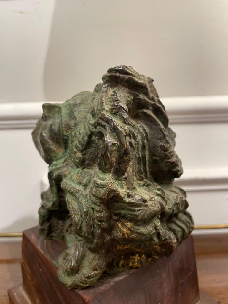 French Bronze 'Head of a Woman' by Emile Antoine Bourdelle, circa 1920 2