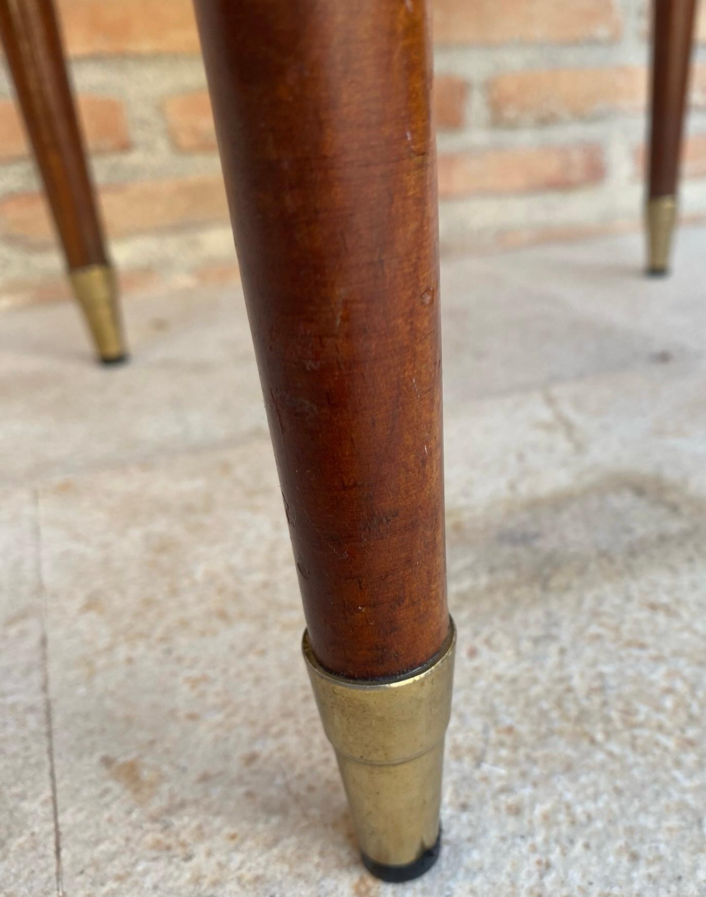 French Bronze Mounted Center, End or Sofa Table with Black Marble Top, 1940s For Sale 3