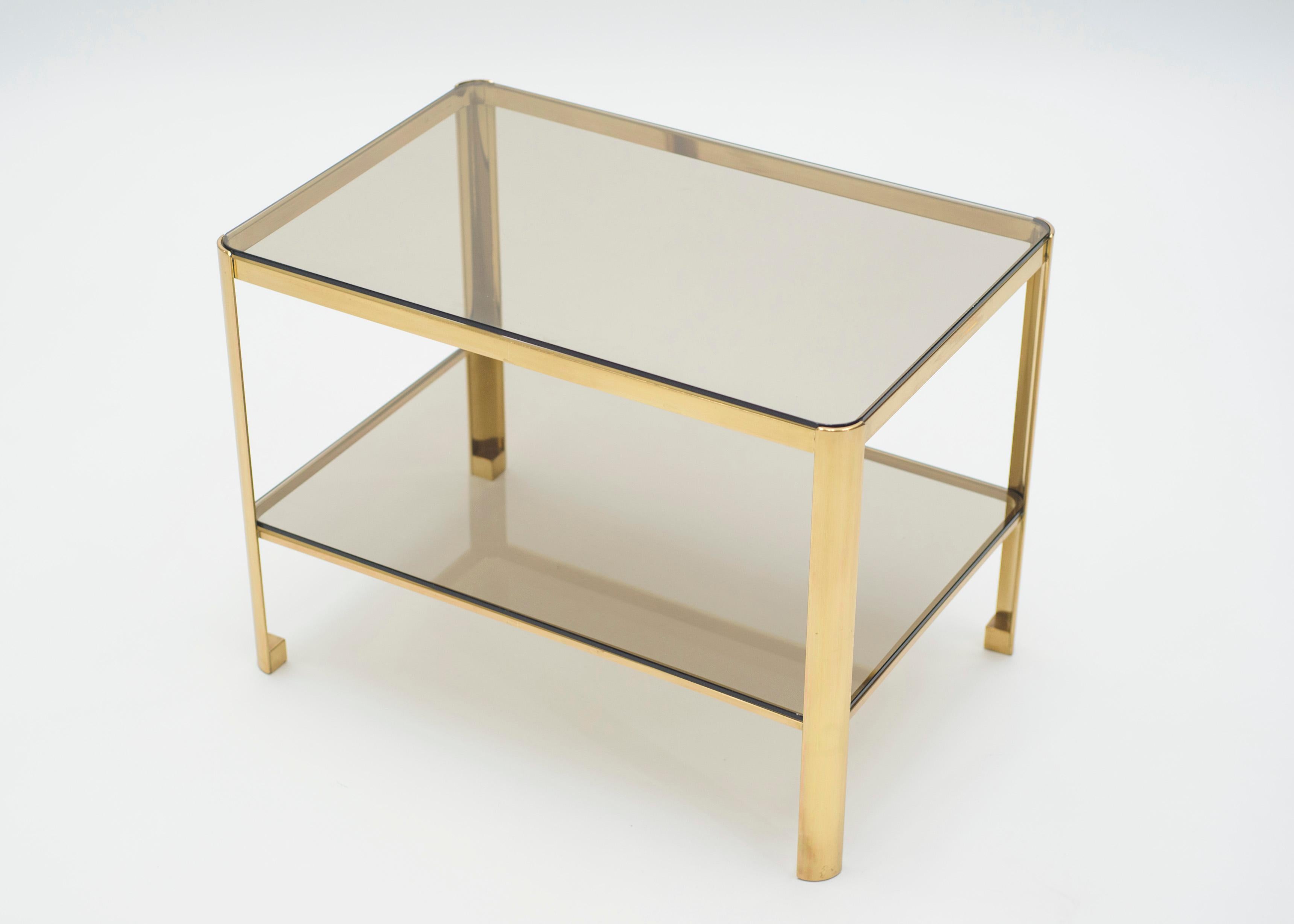 French Bronze Occasional Side Table by Jacques Quinet for Broncz, 1960s (Französisch)