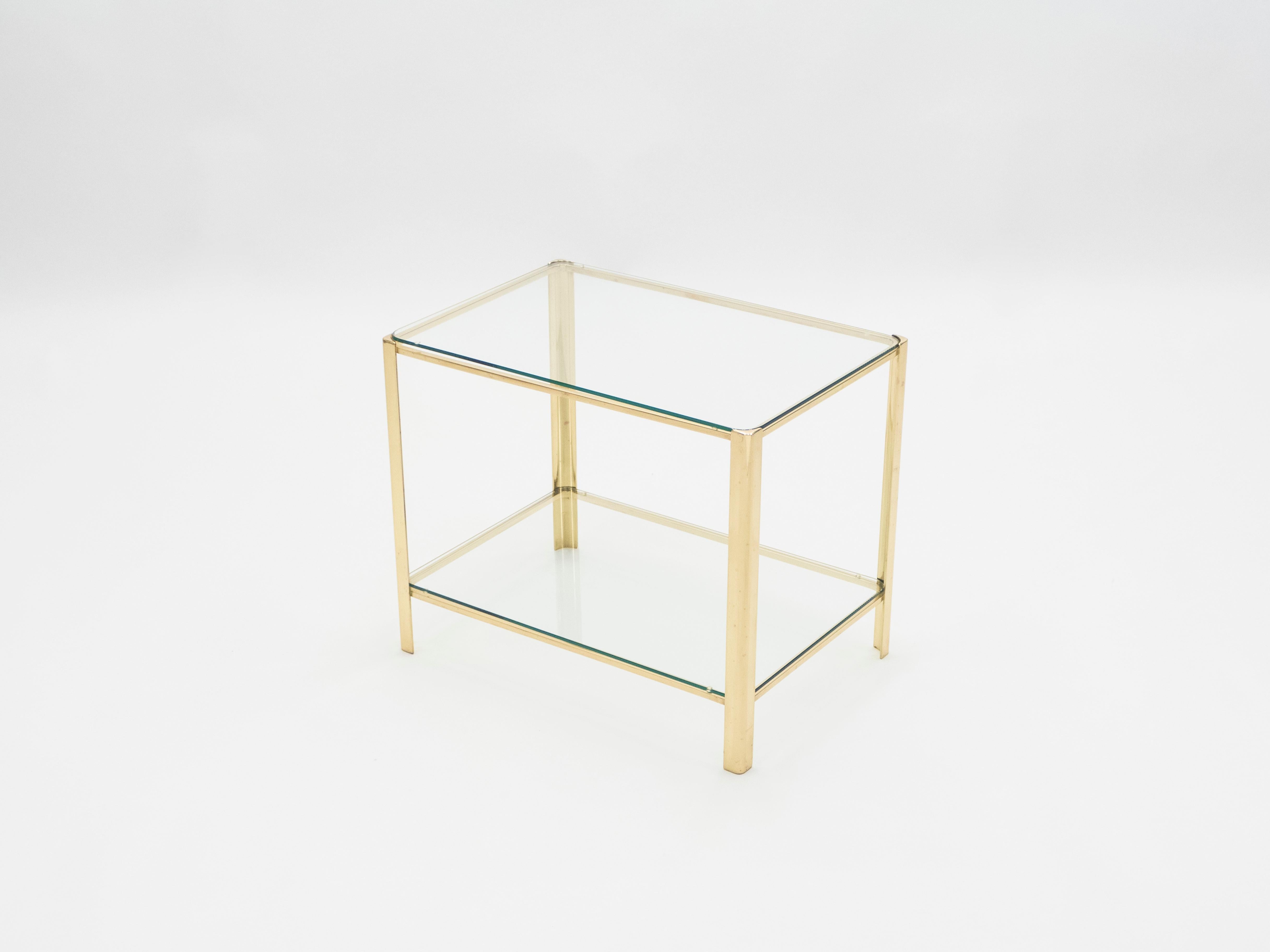 French Bronze Occasional Side Table by Jacques Quinet for Broncz, 1960s 2