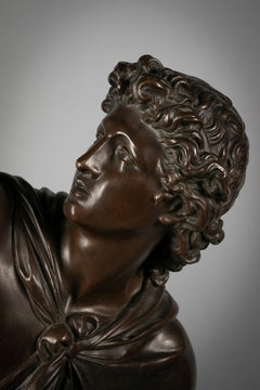 French Bronze of Apollo, by Mathurin Moreau