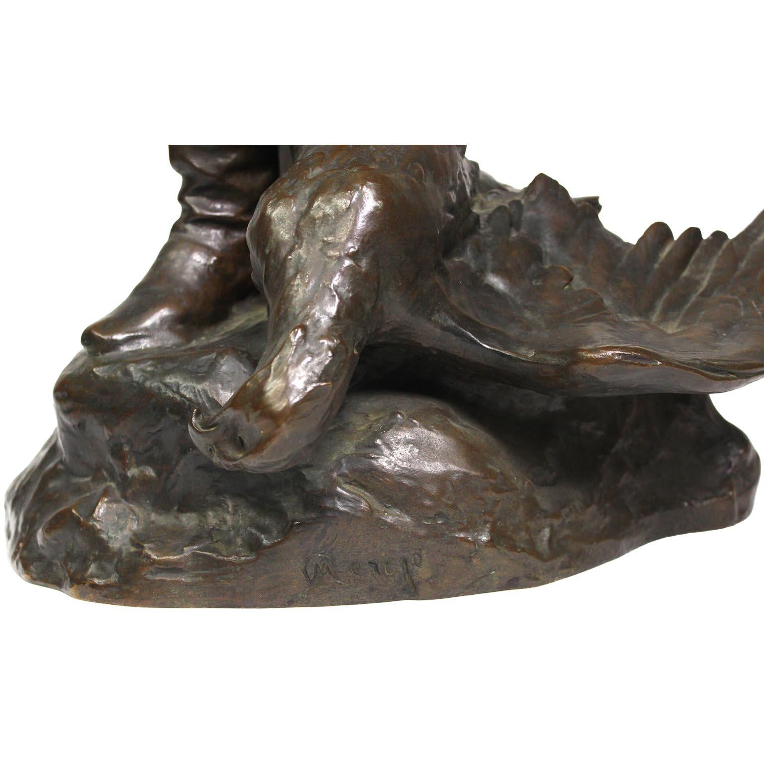 Bronzo francese di Napoleone in marcia a Waterloo di Marius Jean Antonin Mercié in vendita 6