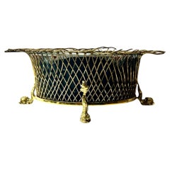 French Bronze Regency Jardiniere With Dolphins