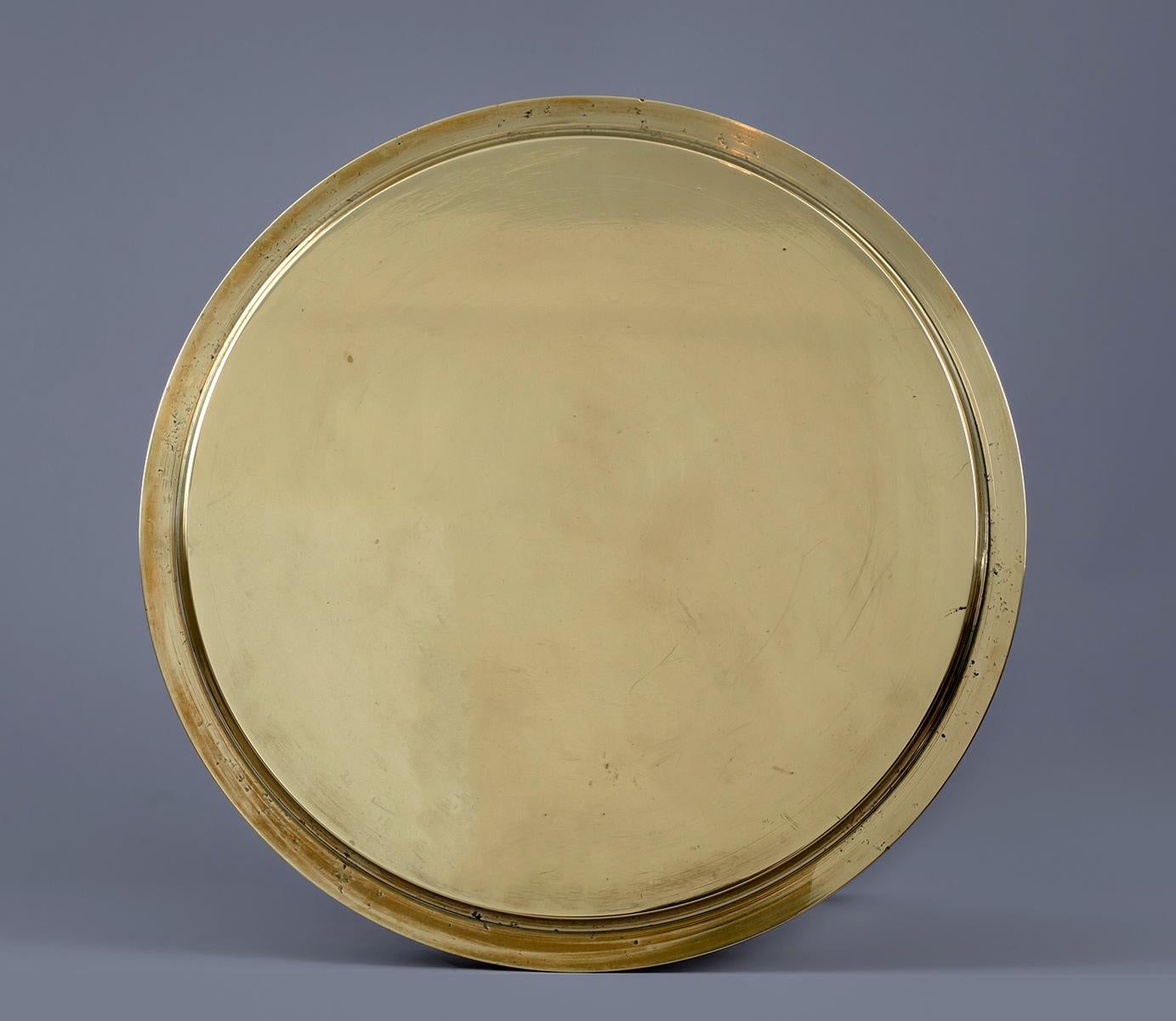 French Bronze Round Gueridon Table 2