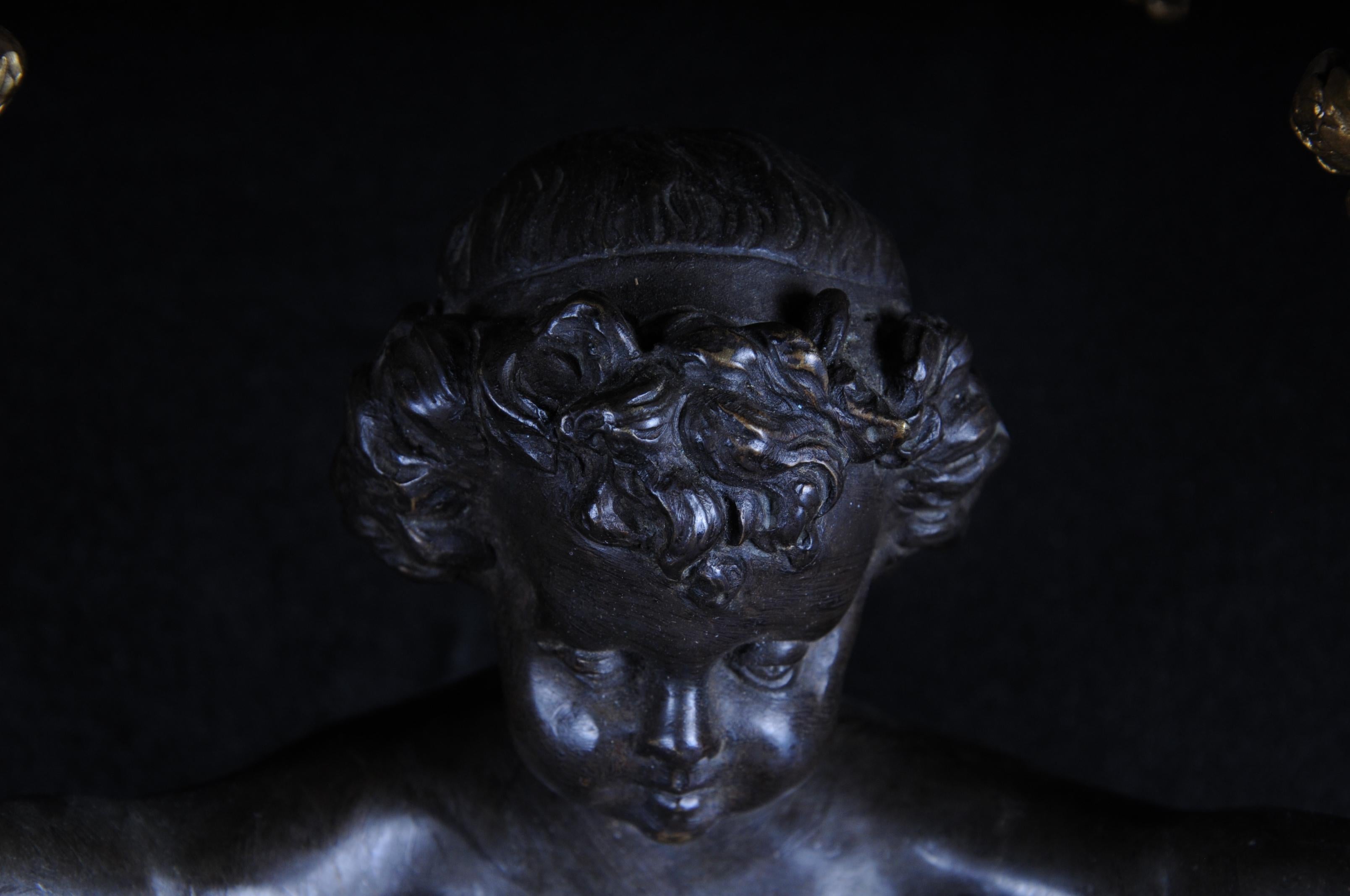 French Bronze Sconce, Appliqué Napoleon III, circa 1870 5