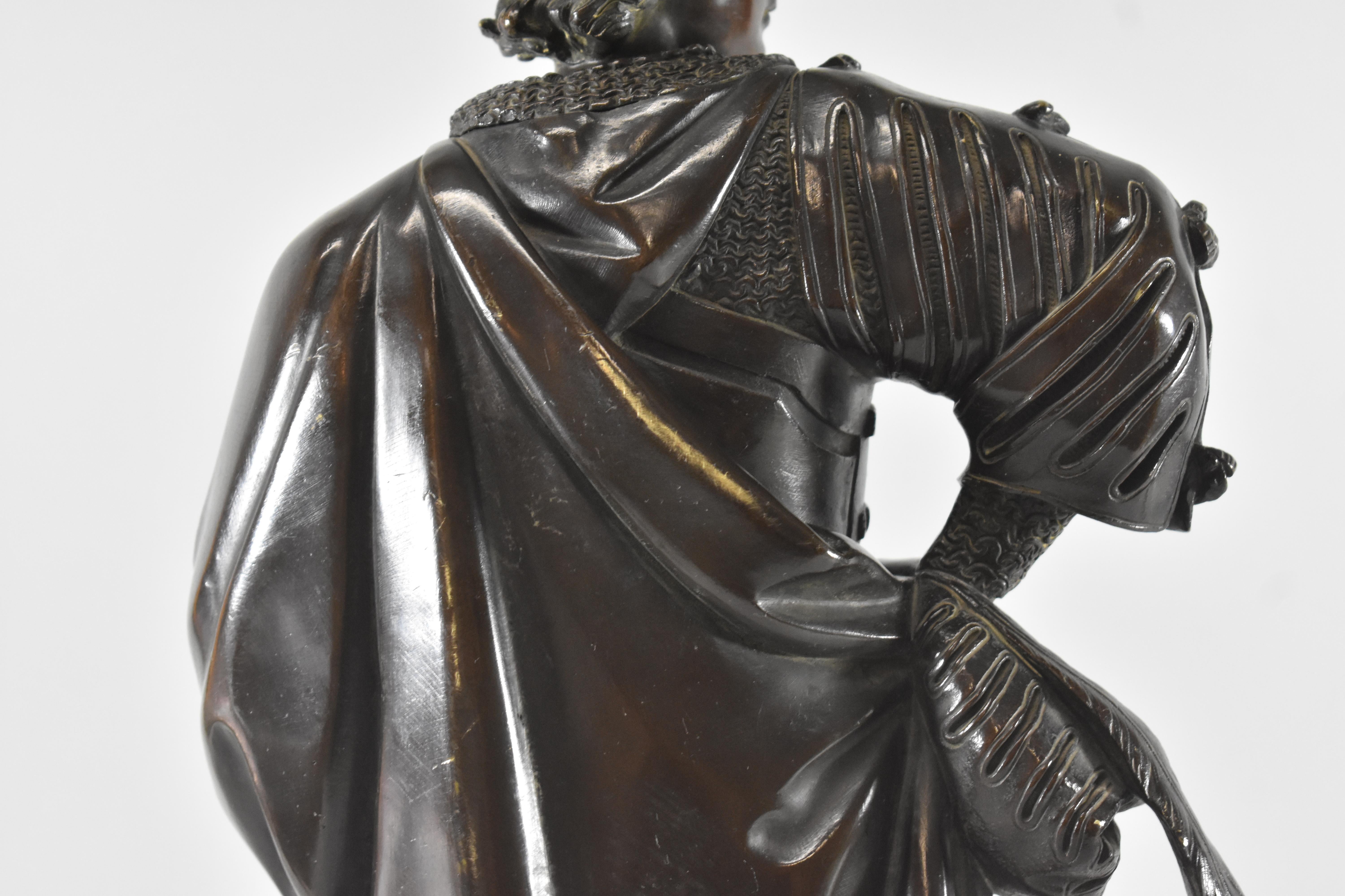 19th Century French Bronze Sculpture Albert Ernest Carrier Belleuse 1824-1887 Defreville