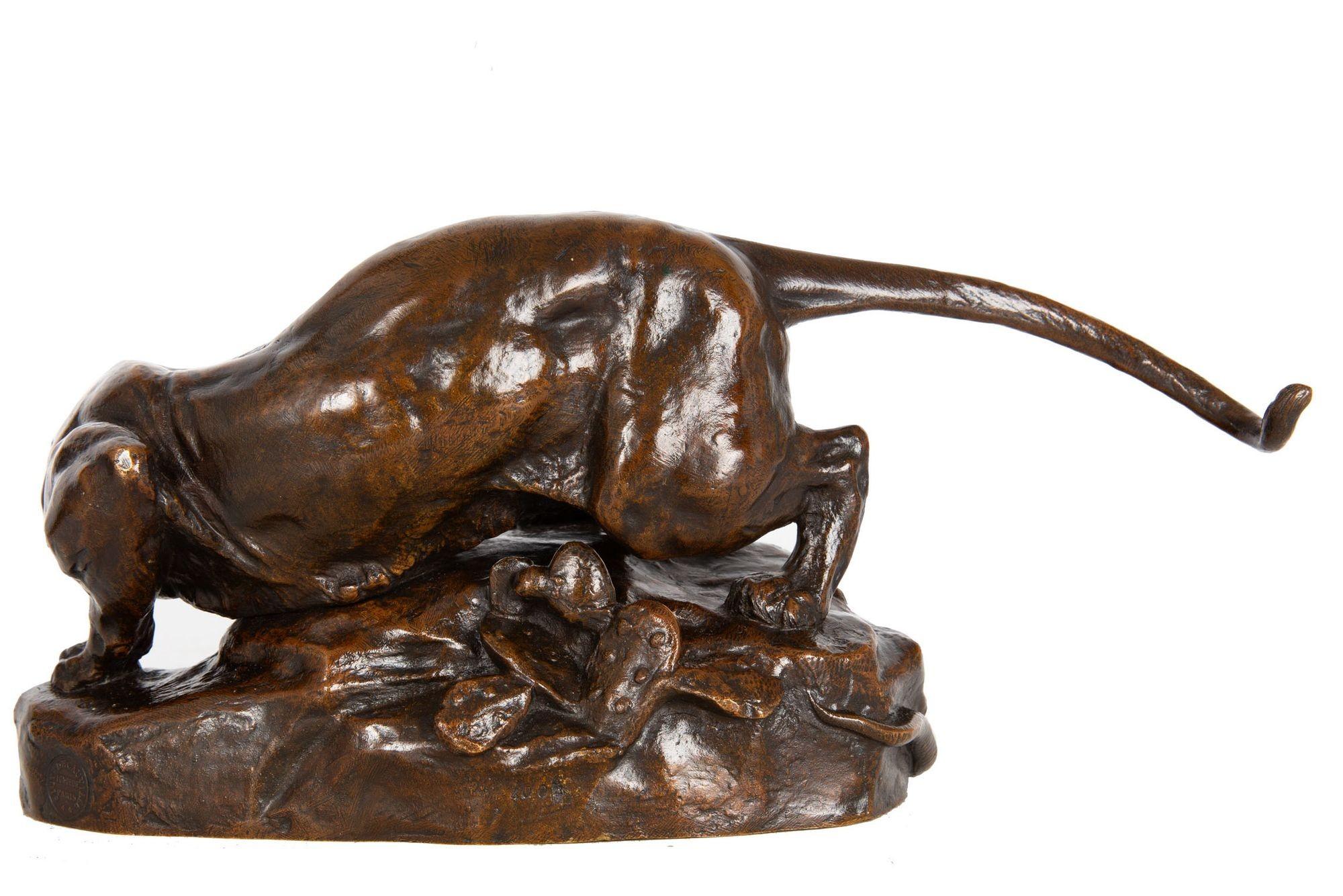 French Bronze Sculpture “Desert Drama” by Georges Gardet In Good Condition In Shippensburg, PA