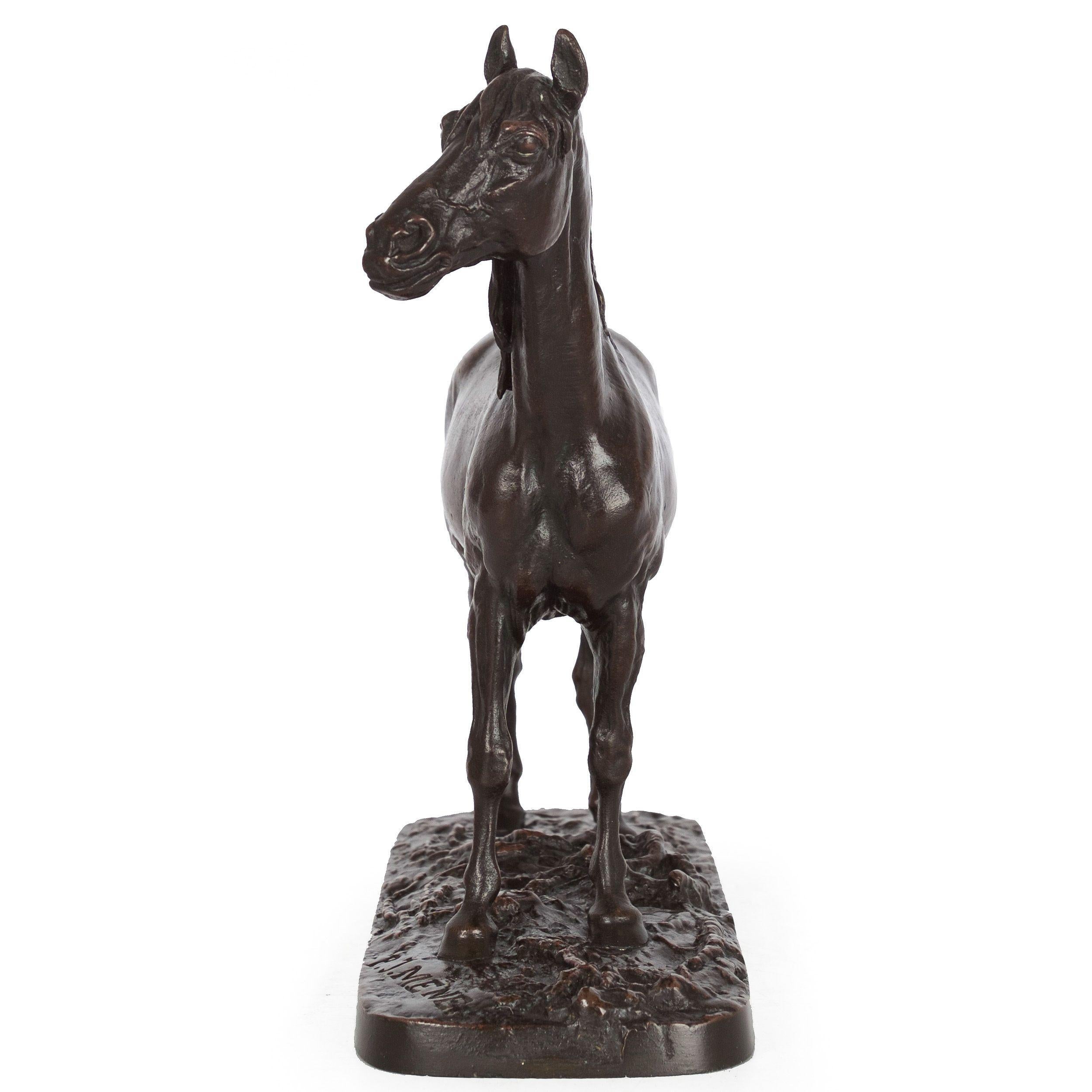 mene bronze horse sculpture