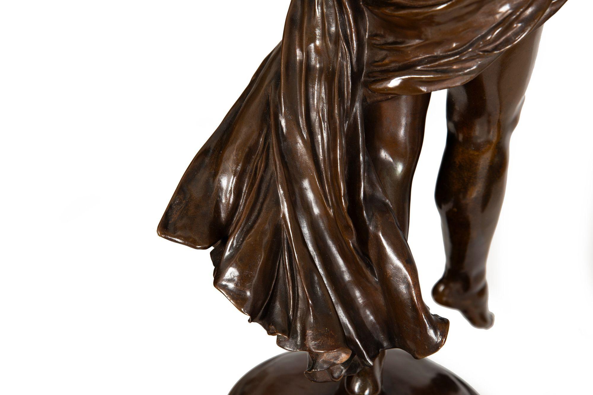 Scultura francese in bronzo 