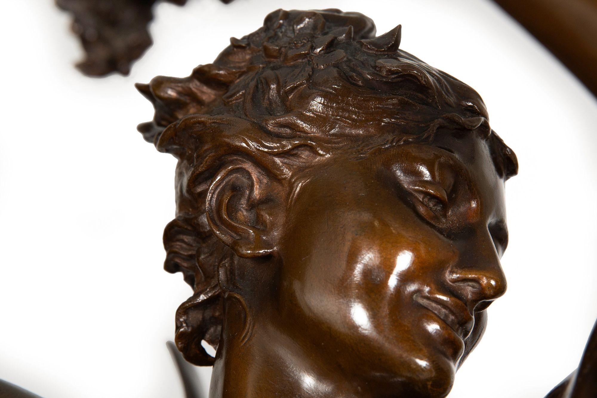 Scultura francese in bronzo 