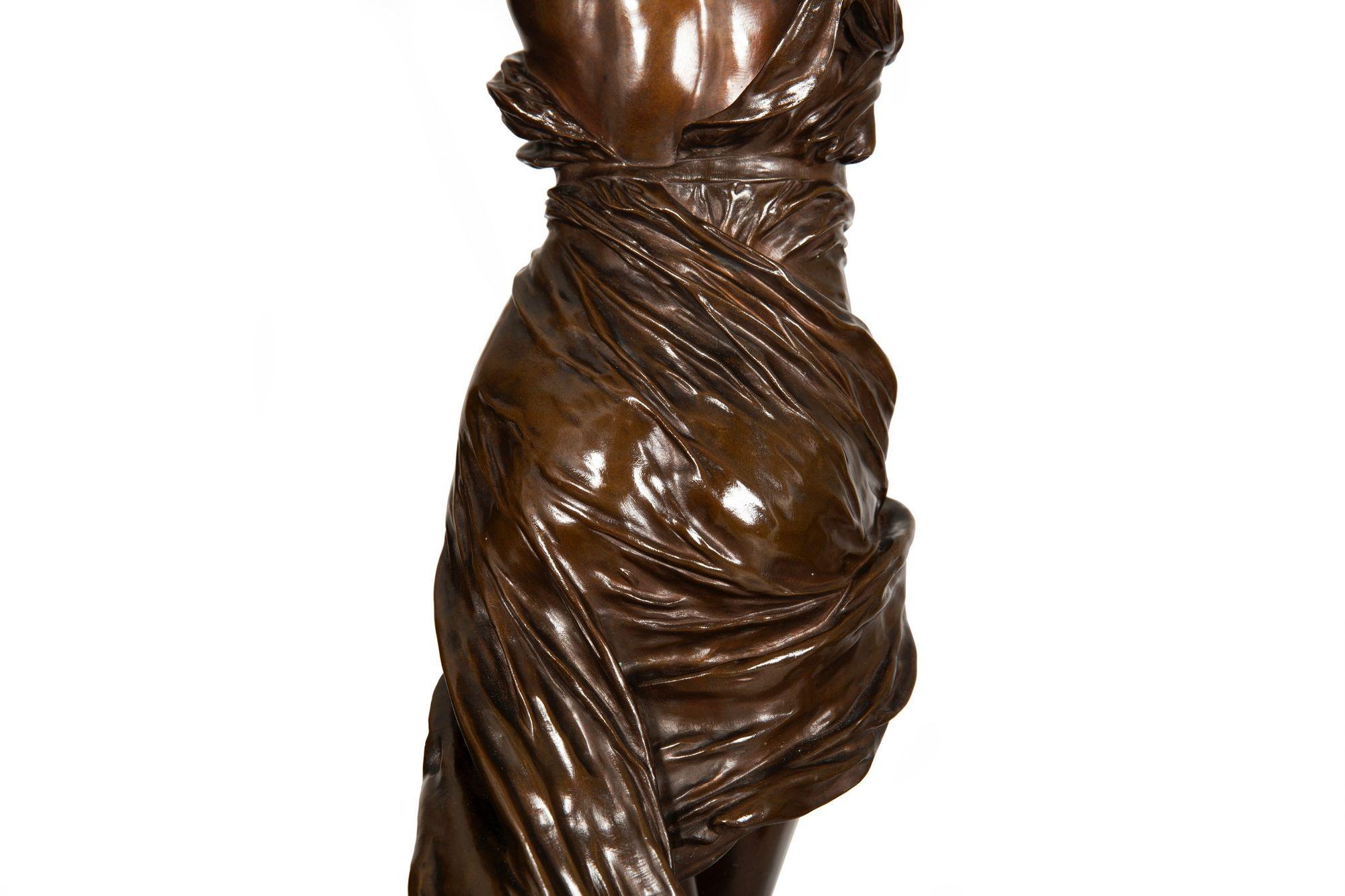 Scultura francese in bronzo 