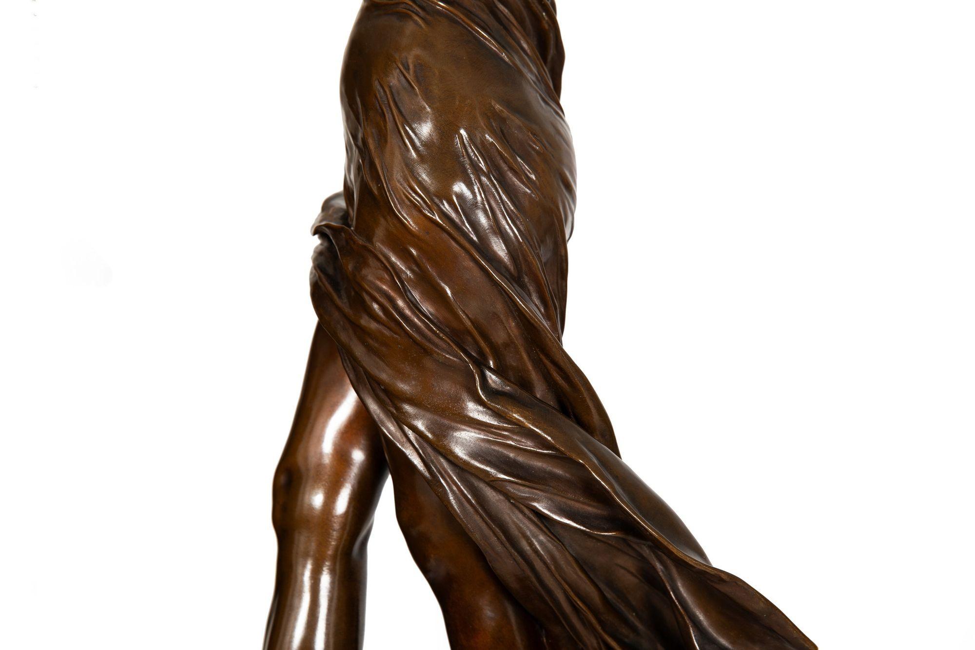 Scultura francese in bronzo 